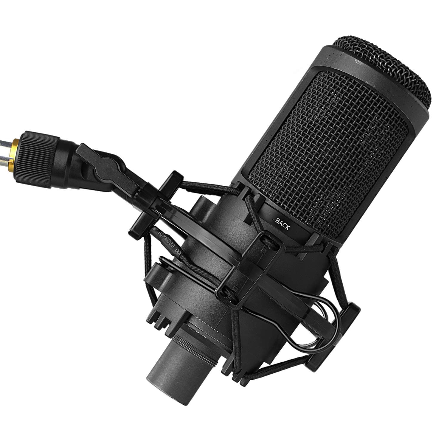 SUNMON Shock Mount for Microphones 1.9"-2.0" | Vibration Noise Reduction for Audio Technica AT2020 - view 2