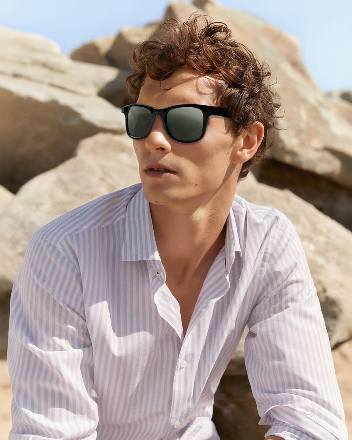 BandSmith Replacement Polarized Lenses for Ray-Ban Meta Wayfarer 50mm | Glare Reduction & Scratch-Resistant - view 5