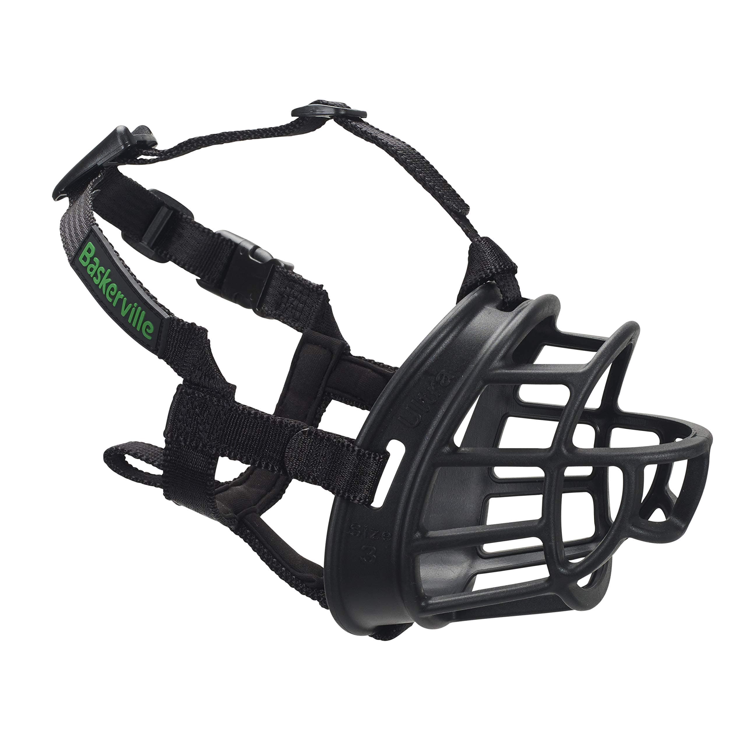 Baskerville ULTRA Dog Muzzle Size 2 | Humane Fit for Small & Medium Dogs - main product image