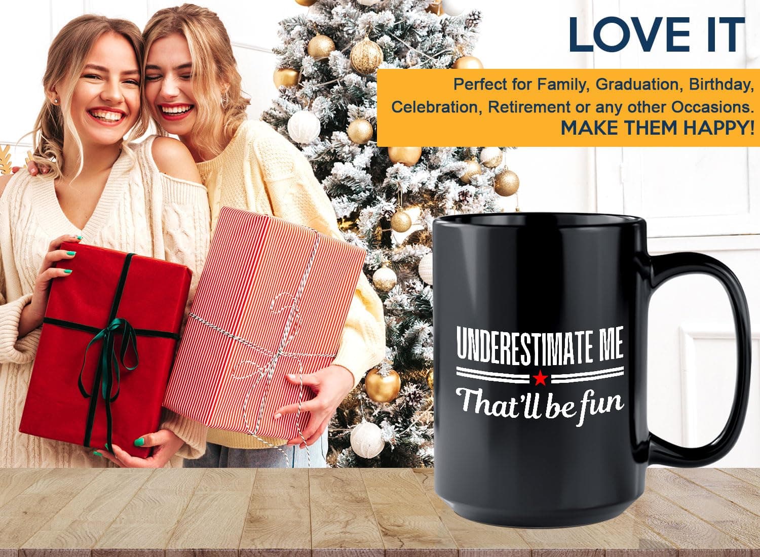 Bubble Hugs Proud Coffee Mug 15 oz Black | Funny Introvert Joke for Bookworms - view 7