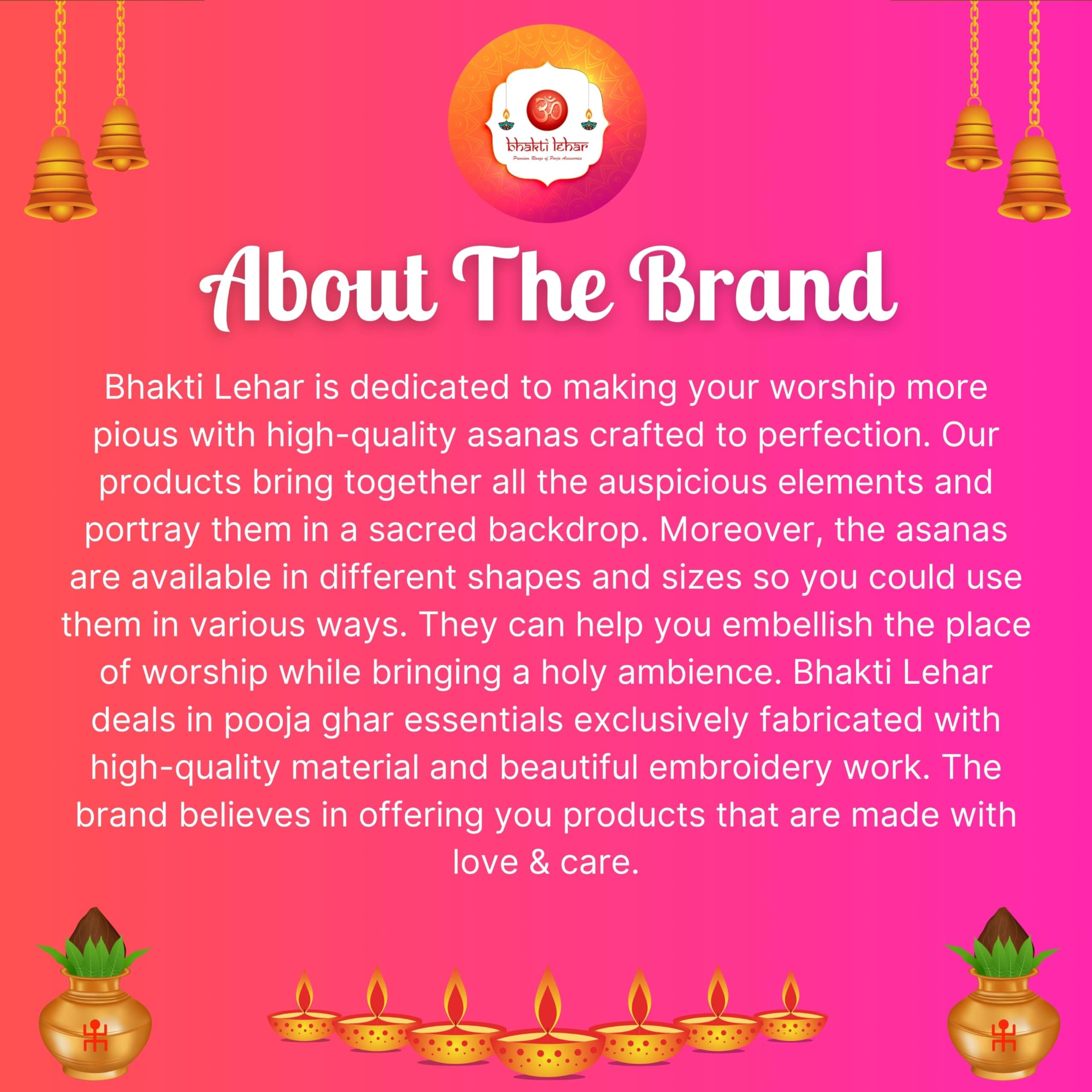 Bhakti Lehar - Premium Range Of Pooja Accessories Purple Garland 12 Inch | Handmade Artificial Rose & Pearl Mala for God Idols & Photo Frames - view 9