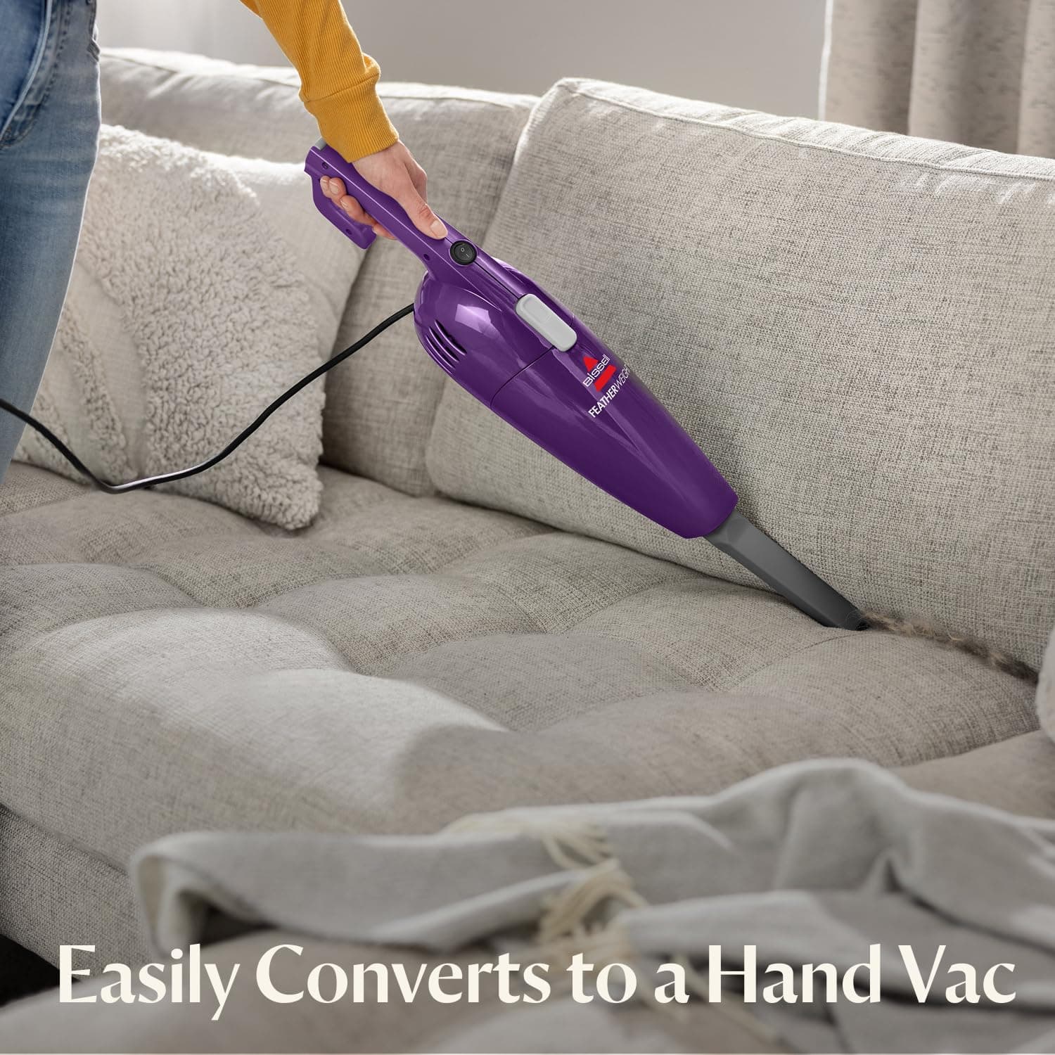 Bissell Featherweight Stick Vacuum Cleaner 4 Pack | Lightweight & Versatile for Dorms & Small Spaces - view 4