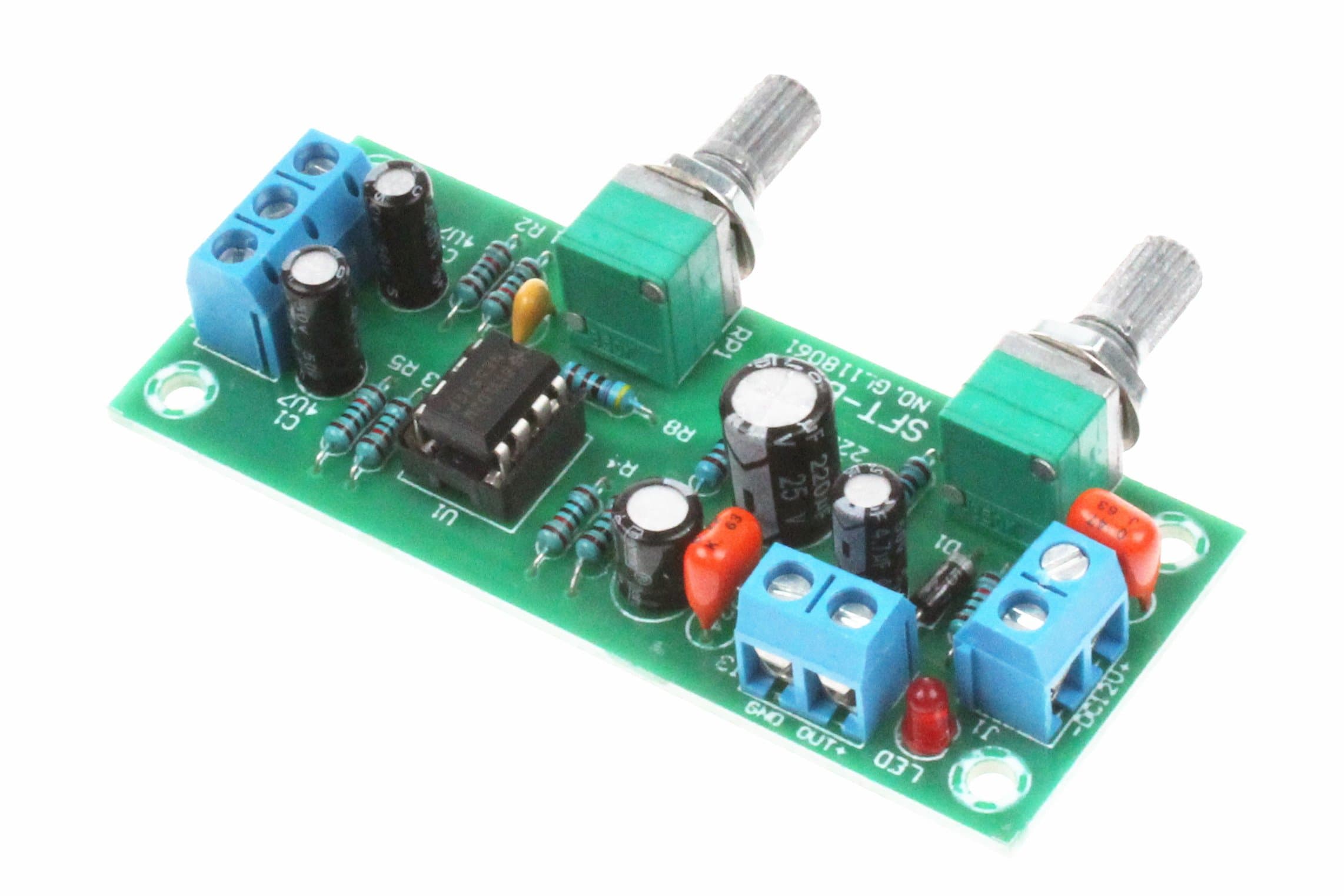 NOYITO NE5532 Single Supply Low-Pass Filter Board 10-24V | Subwoofer Preamp for Home Audio - view 4