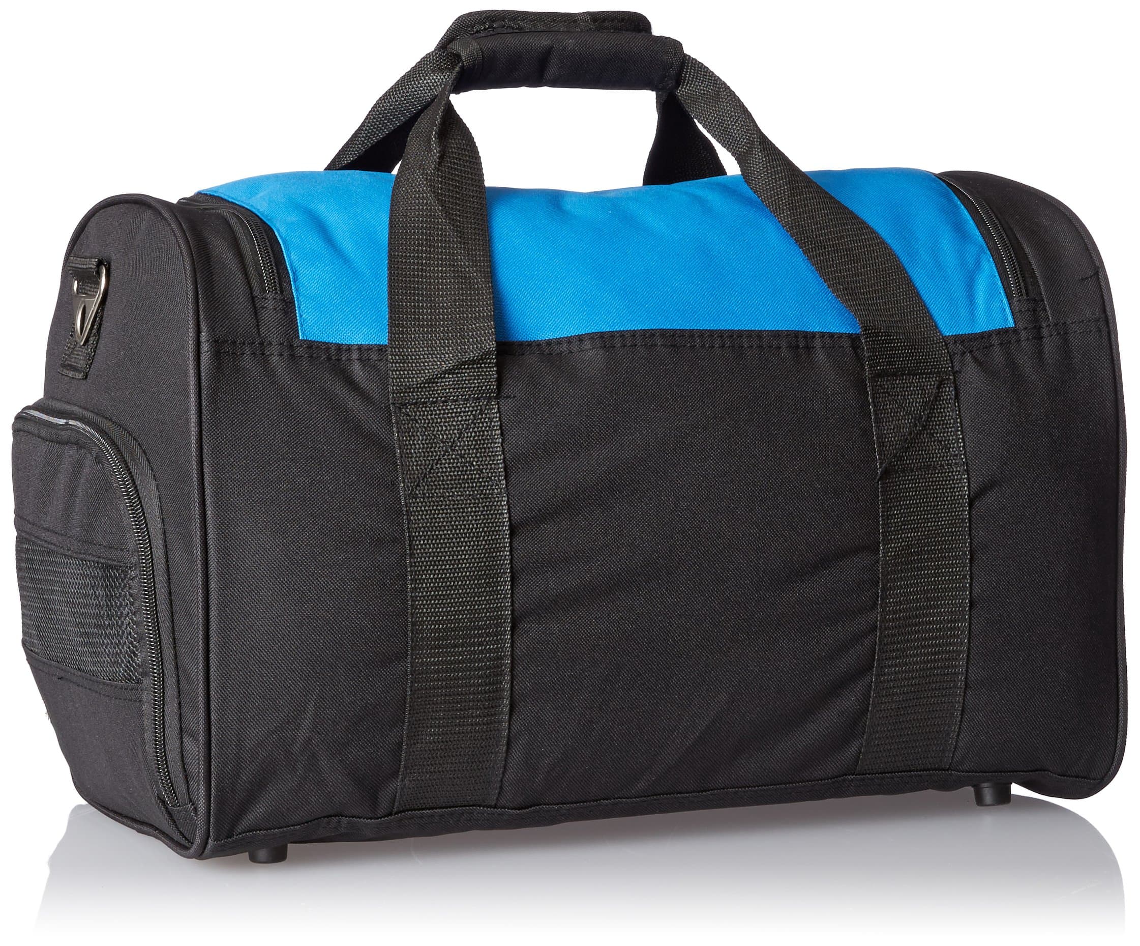 Everest Gym Bag with Wet Pocket, Royal Blue | Durable 600D Polyester, 32L Capacity, Unisex - view 2