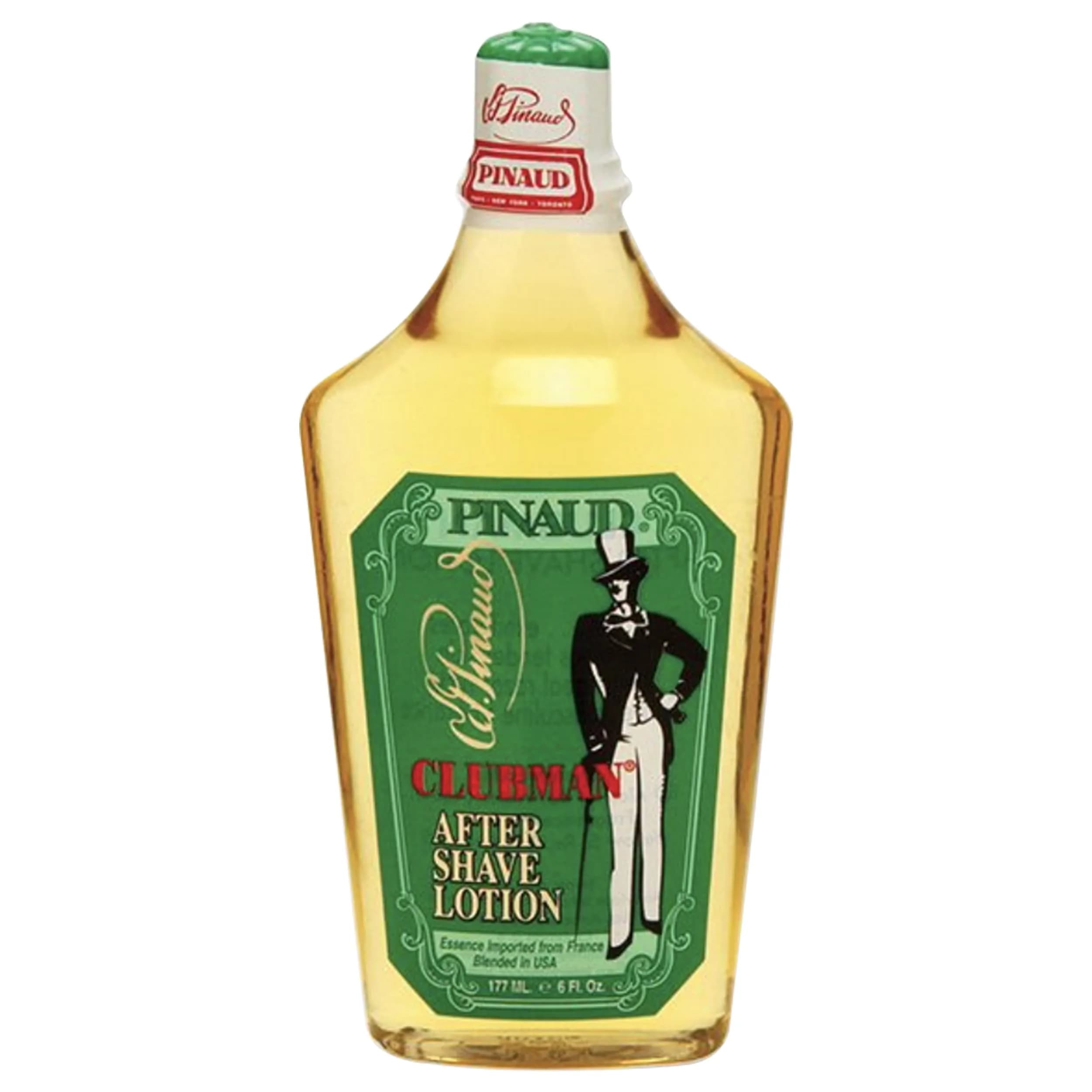 Clubman Pinaud After Shave Lotion, Classic Barbershop Scent, 177ml (6 Fl Oz) | Soothes and Heals Razor Nicks - main product image