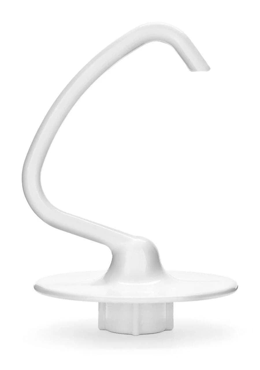 KitchenAid K45DH Dough Hook Replacement for KSM90 and K45 Stand Mixer | Dishwasher Safe, Metal, White - main product image