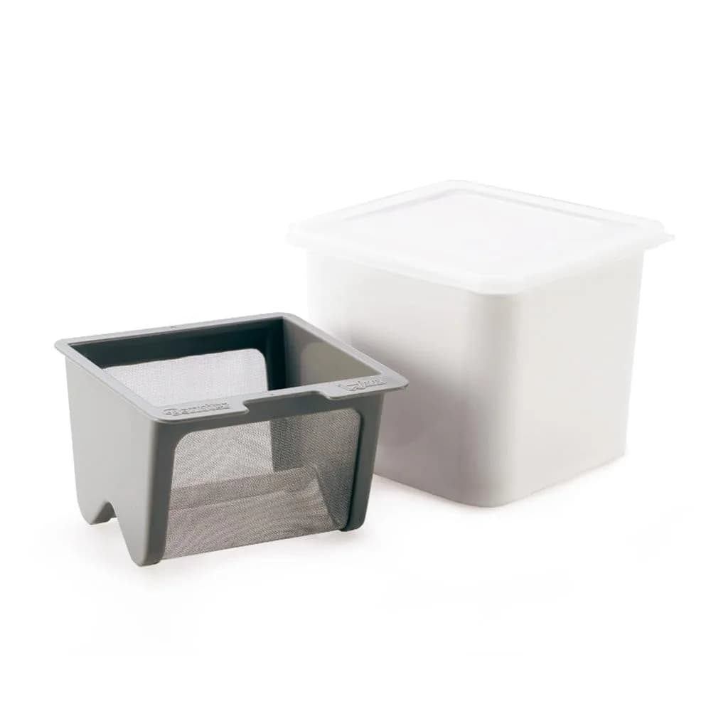 Cuisipro Yogurt Cheese Maker, White | Converts 3 cups yogurt into 1 cup cheese in 24h - main product image