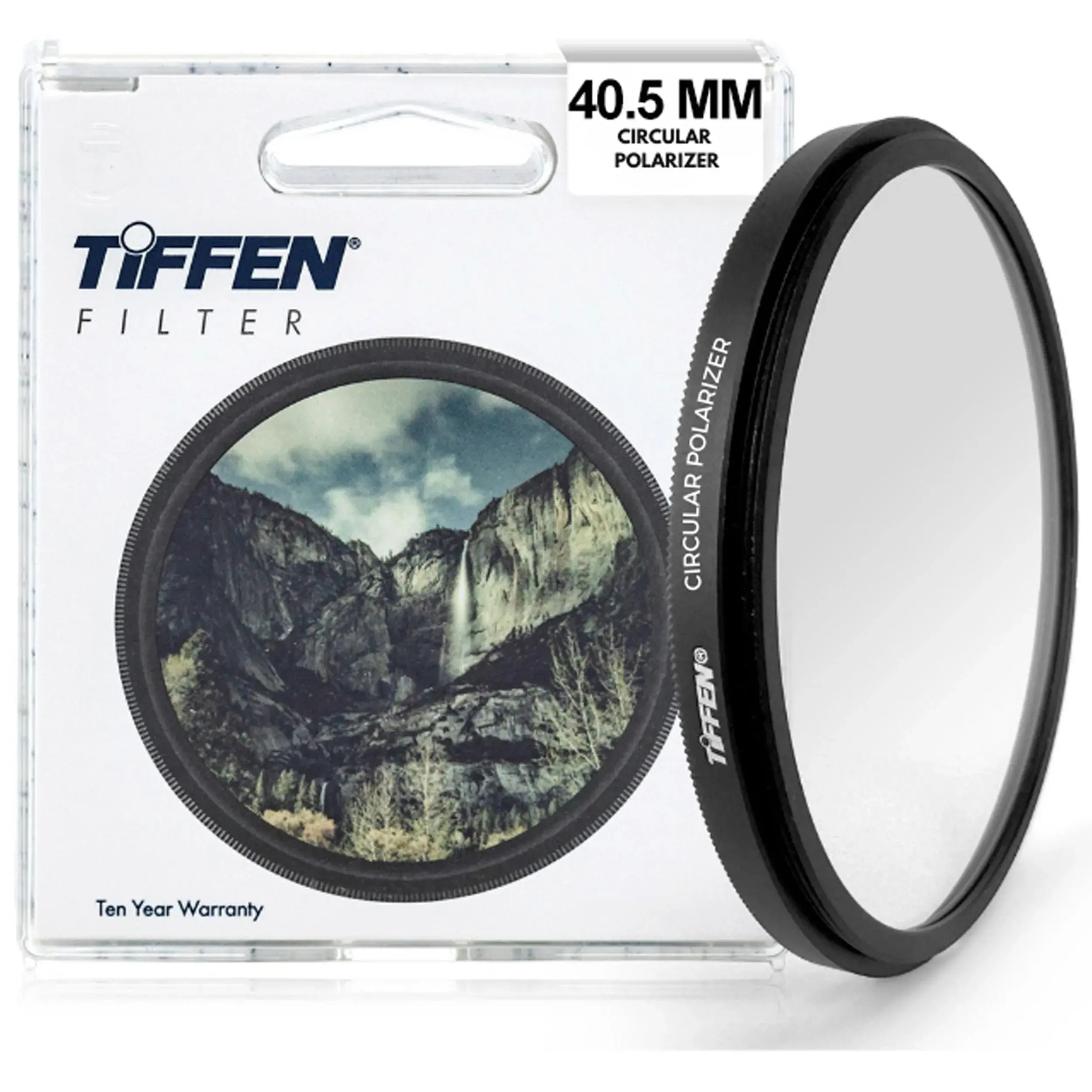 Tiffen 40.5mm Circular Polarizer Filter | Reduces Glare & Reflections - main product image