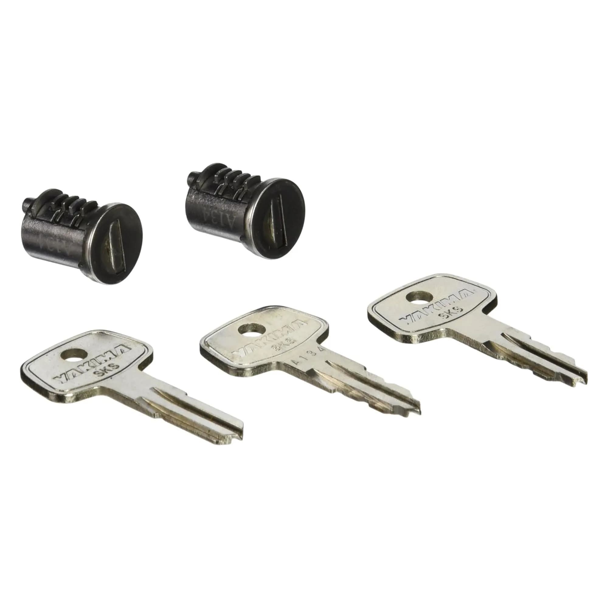 Yakima SKS Lock Cores for Car Rack Systems, 6 Pack | Secure Your Gear with One Key - main product image