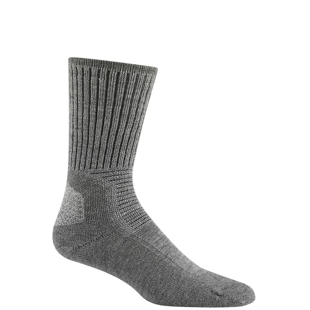 Wigwam Hiking Outdoor F6077 Sock, Light Grey Heather | Moisture Control & Durability (120 chars)