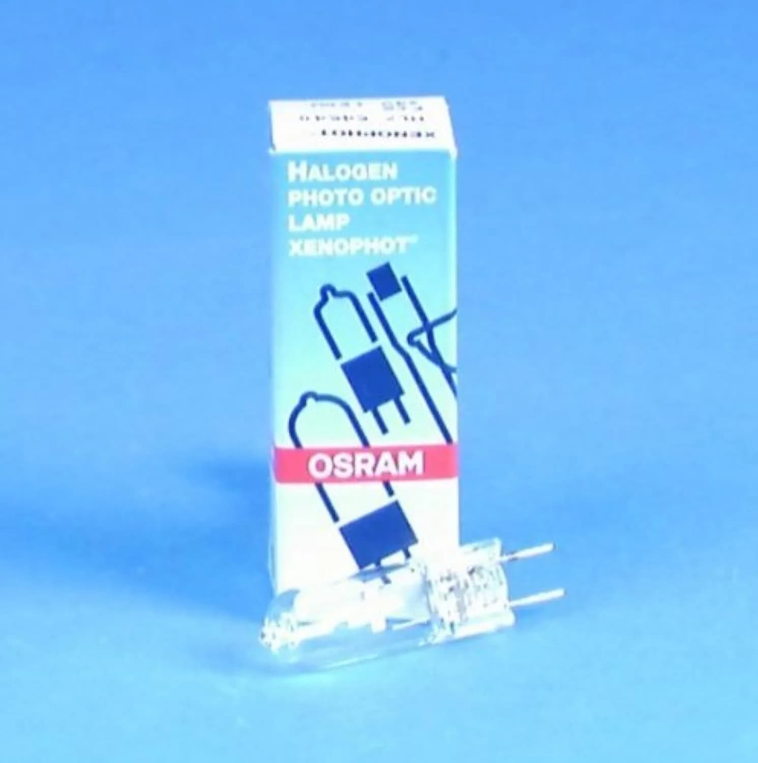 OSRAM FCS 64640 150W 24V HLX Halogen Light Bulb | 6000 Lumens, G6.35 Bi-Pin Base, 50H Rated Life