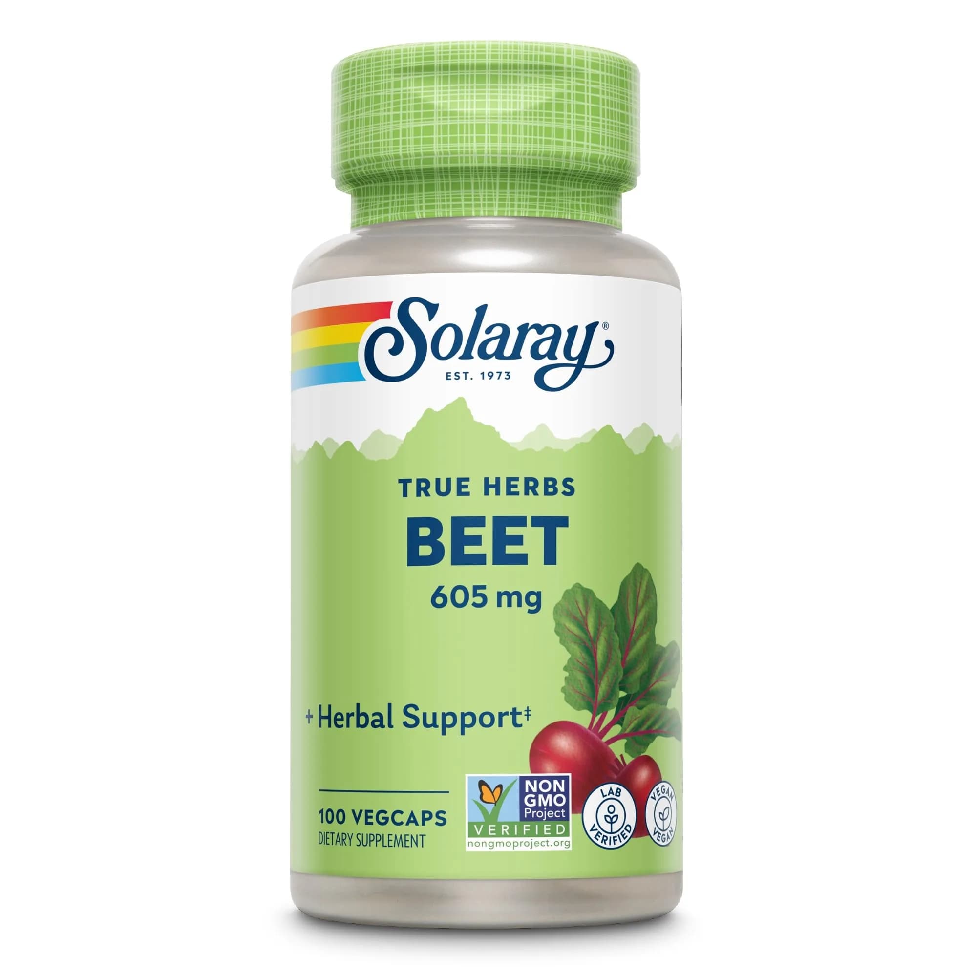 Solaray Beet Root 605 mg | Vegan Capsules for Heart & Circulatory Support in India
