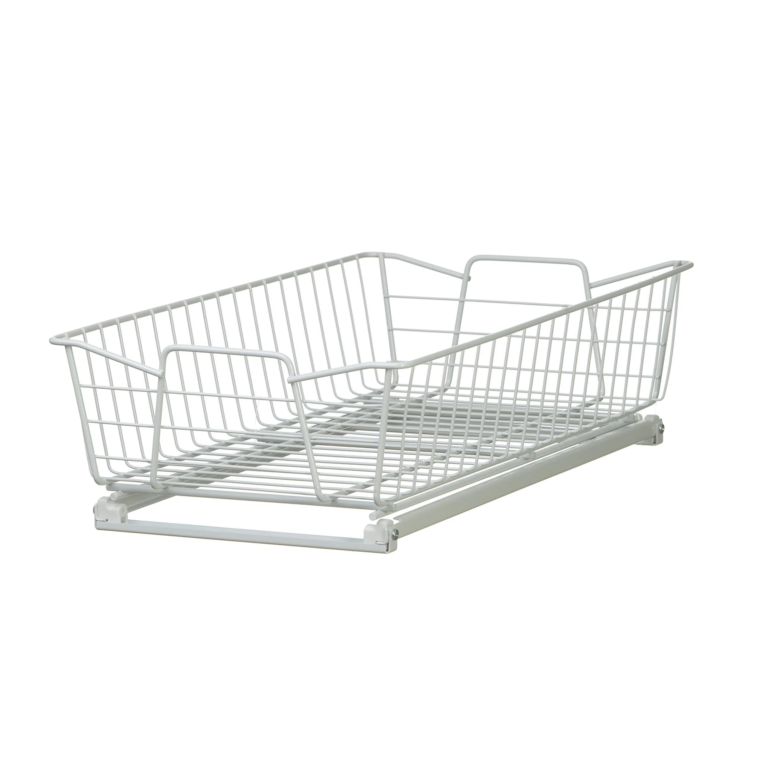 ClosetMaid Pull Out Cabinet Organizer 11-Inch / White | Heavy Duty Slide Out Pantry Shelf