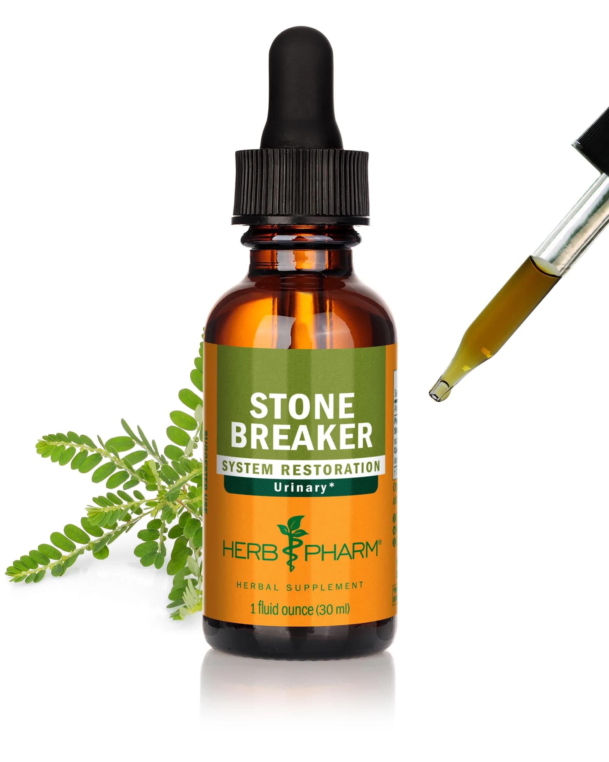 Herb Pharm Stone Breaker Chanca Piedra Liquid Extract 1 oz (30 ml) | Supports Urinary System - main product image