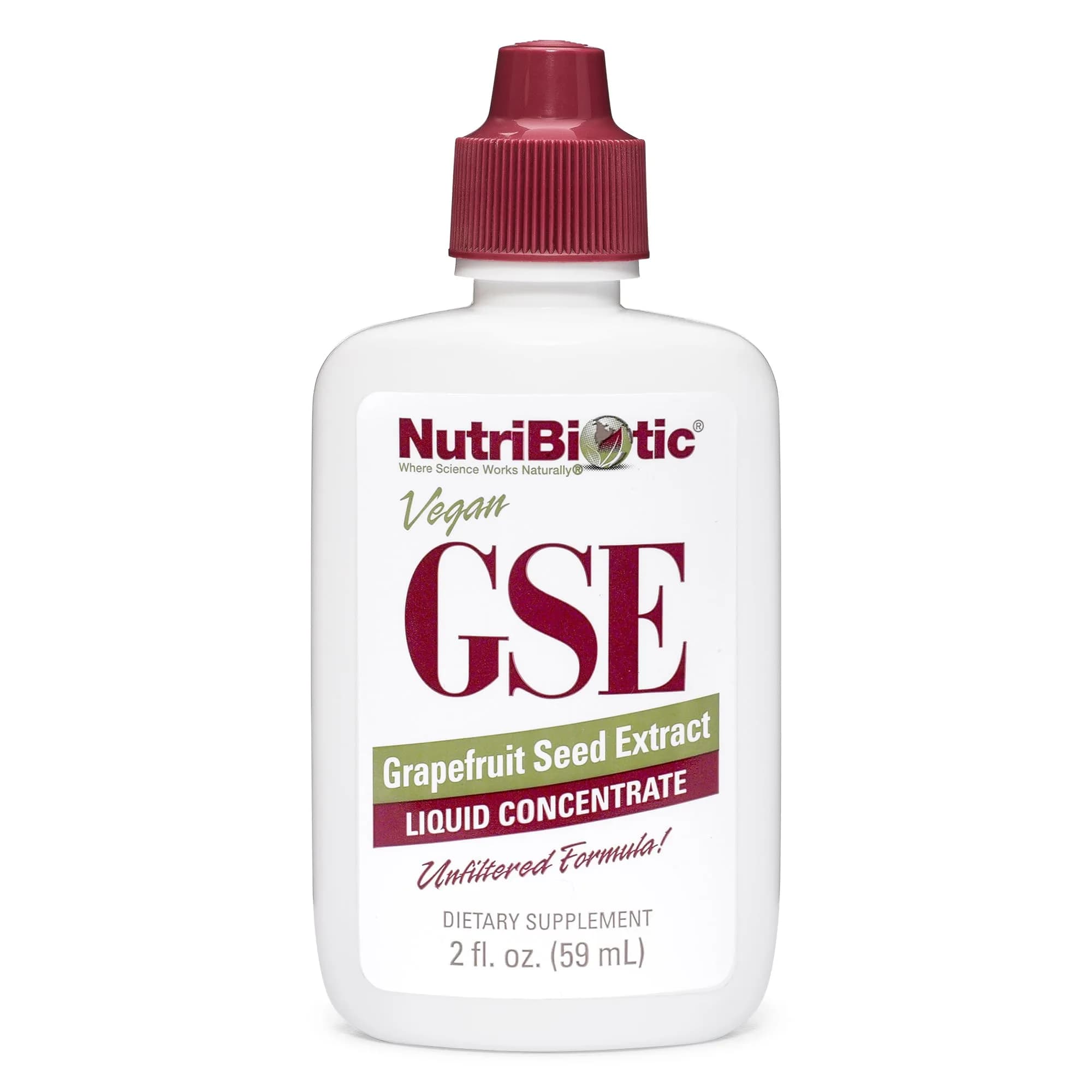 NutriBiotic Grapefruit Seed Extract Liquid 60ml (2 Fl Oz) | Potent Immune Support with Bioflavonoids