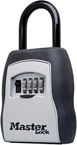 Master Lock Key Lock Box with 4 Digit Combination, Black, 1-Pack | Resettable Code for Secure Key Access - main product image