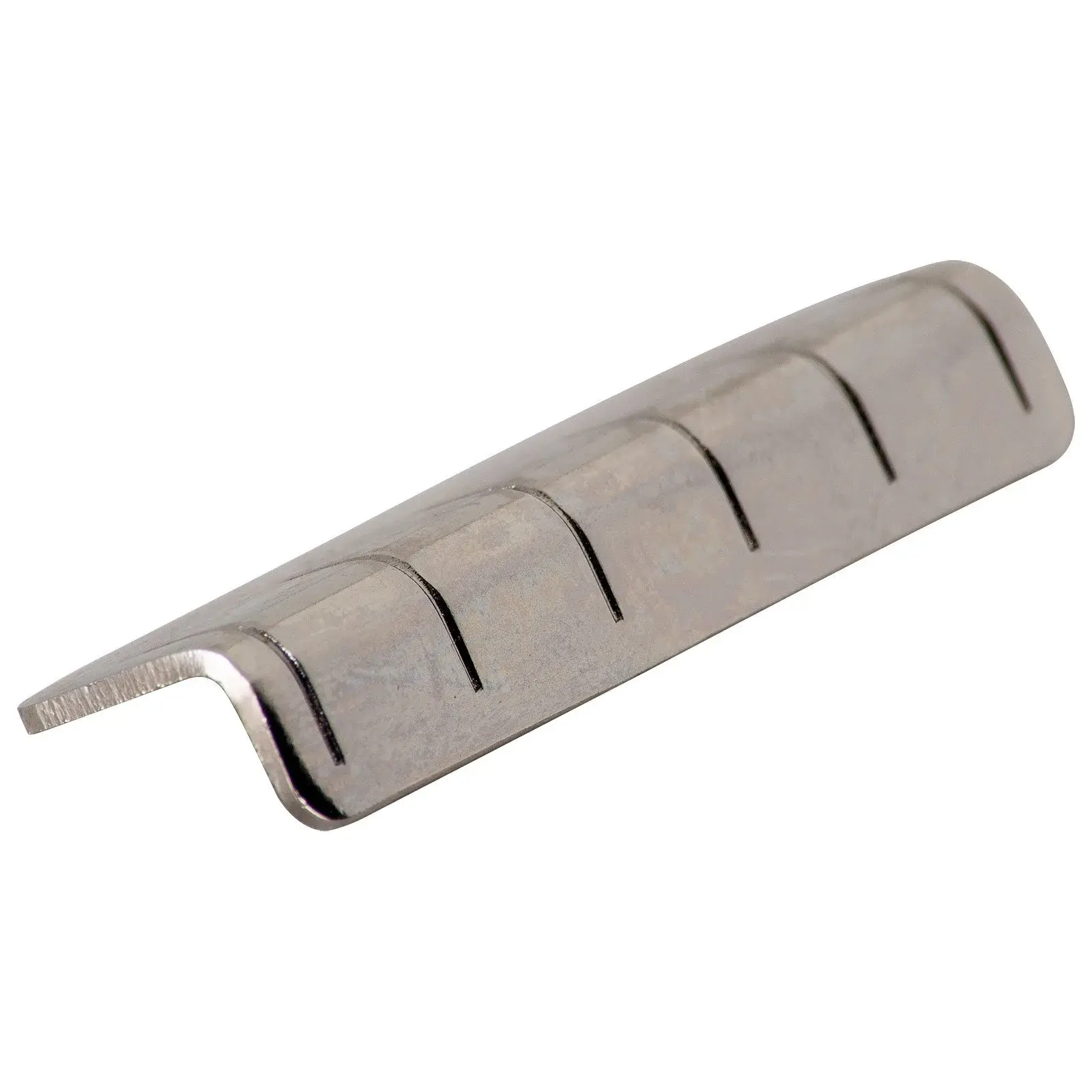Golden Gate F-3303 Slide Guitar Conversion – Extension Nut | Brass, Silver, Fits Acoustic & Classical Guitars - main product image