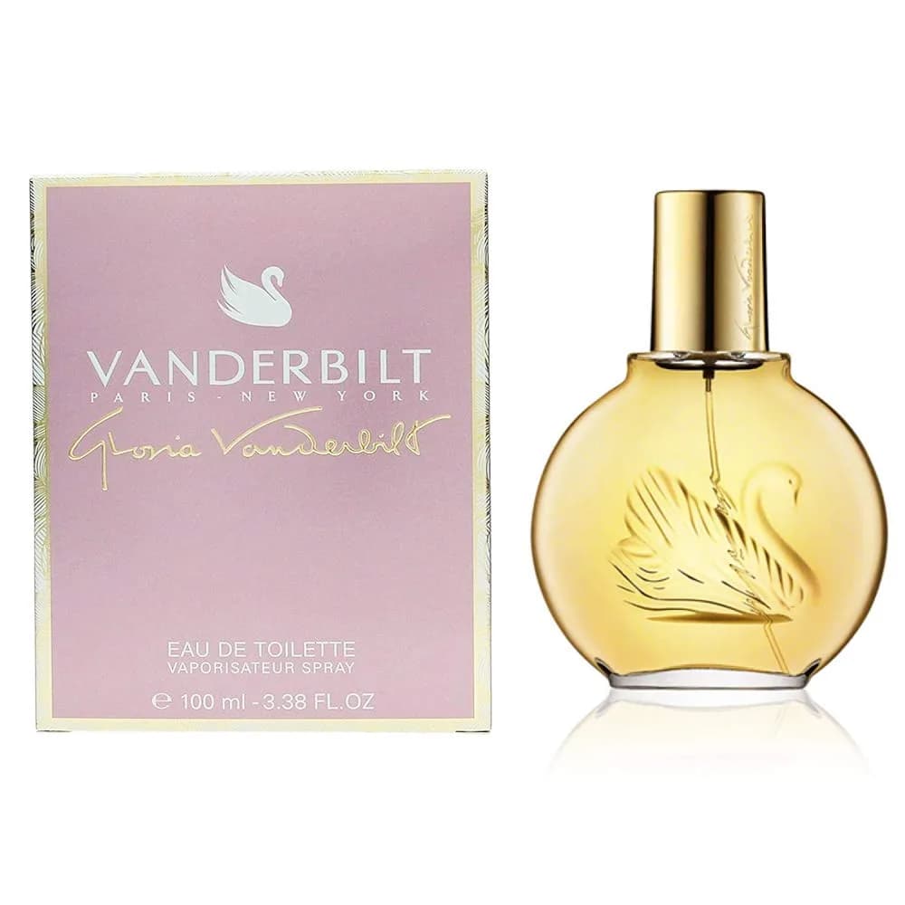 Gloria Vanderbilt Eau de Toilette Spray for Women 100ml (3.38 Fl Oz) | Classic Floral & Spicy Fragrance - main product image