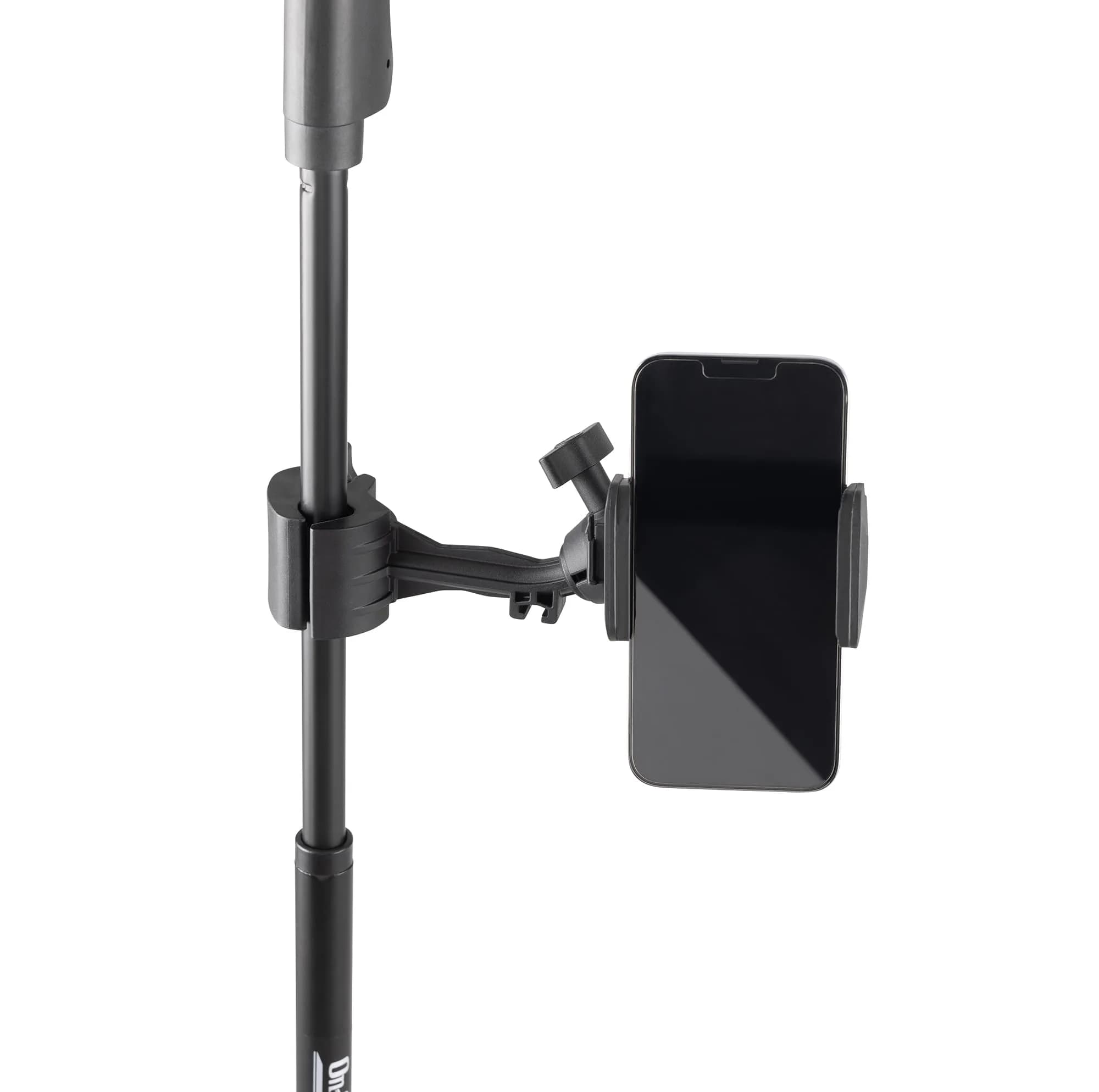 OnStage TCM500 Smartphone Mic Stand Holder | Mounts Phones for Recording & Streaming - main product image