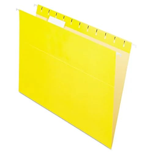 Pendaflex Recycled Hanging Folders Letter Size | Gray, 1/5 Cut, 25/Box