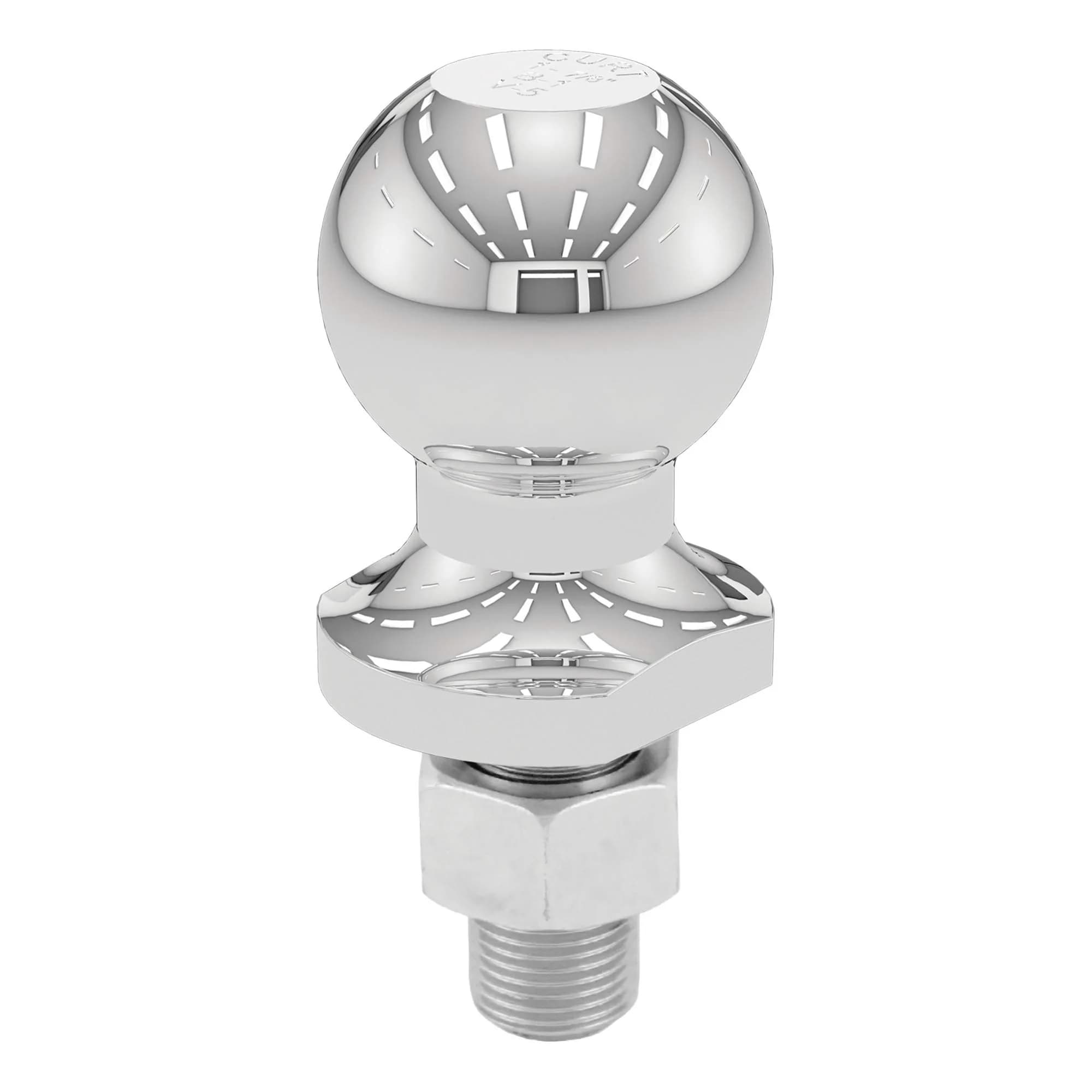 CURT 40001 Trailer Hitch Ball 1-7/8-Inch Diameter 2,000 lbs Capacity | Tested for Safety & Reliability - main product image