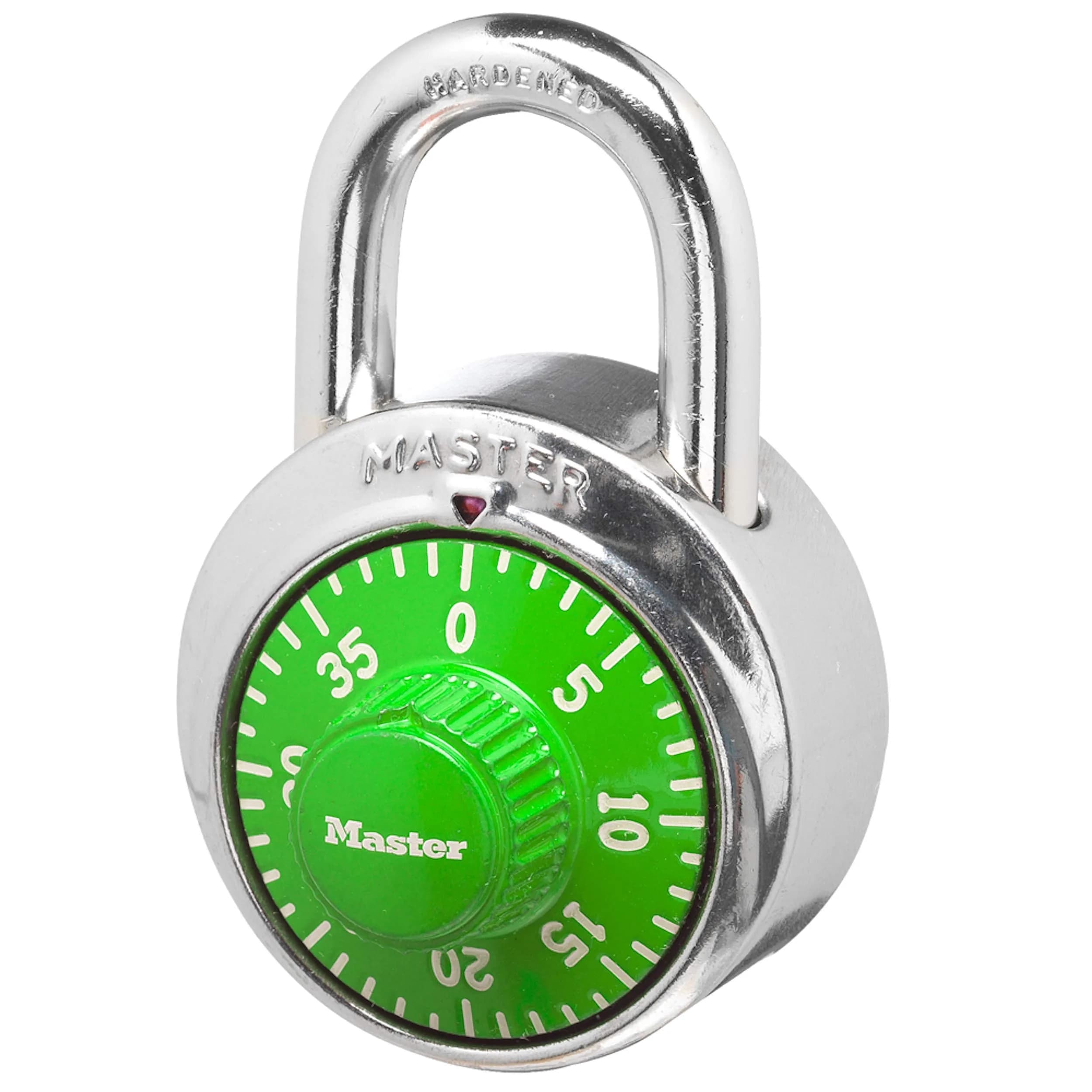 Master Lock 1505D Locker Lock Combination Padlock 48mm (1.88in) | Resettable 3-Digit Security - main product image