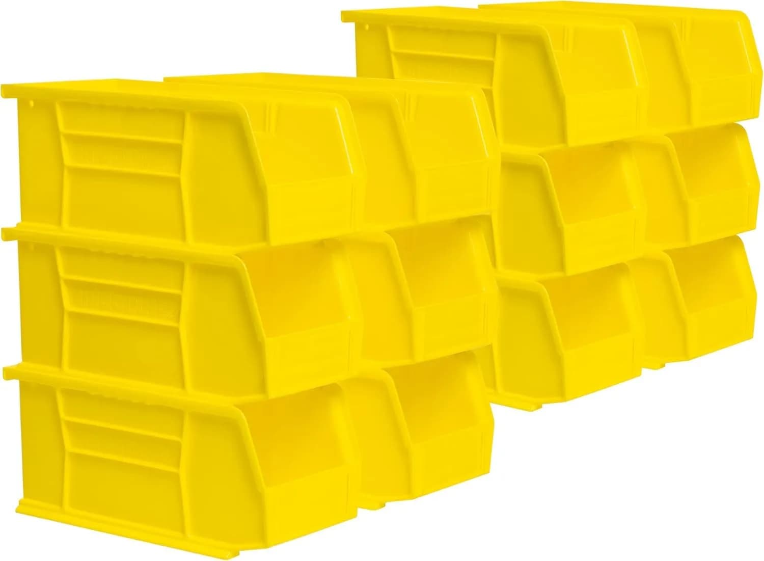 Akro-Mils 30230 AkroBins Plastic Storage Bins 11"x5"x5" Red | Heavy-Duty Stackable Organizer (70-120c)