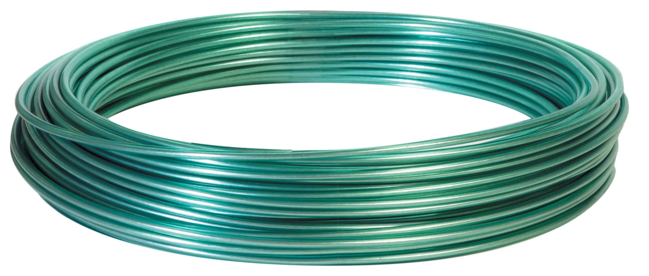 Hillman Green Vinyl-Coated Multi-Purpose Cable Wire, 100 ft, 100 lb | Corrosion-Resistant Steel Wire Rope - main product image