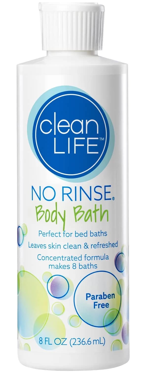No-Rinse Body Bath 8 fl oz | Gentle, Concentrated Waterless Body Wash for Post-Surgery & Travel - main product image