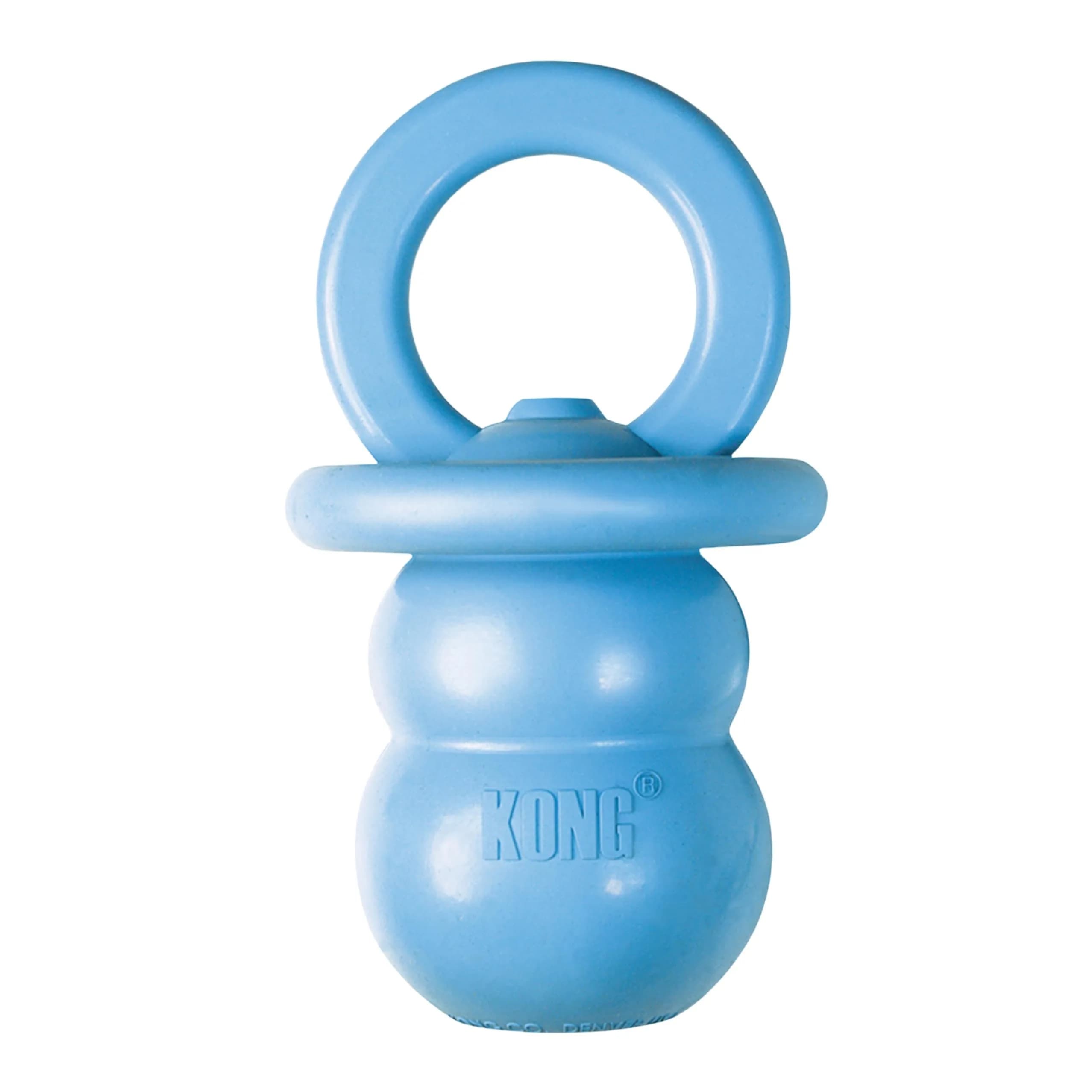 KONG Puppy Binkie Small | Natural Rubber Teething Toy for Puppies
