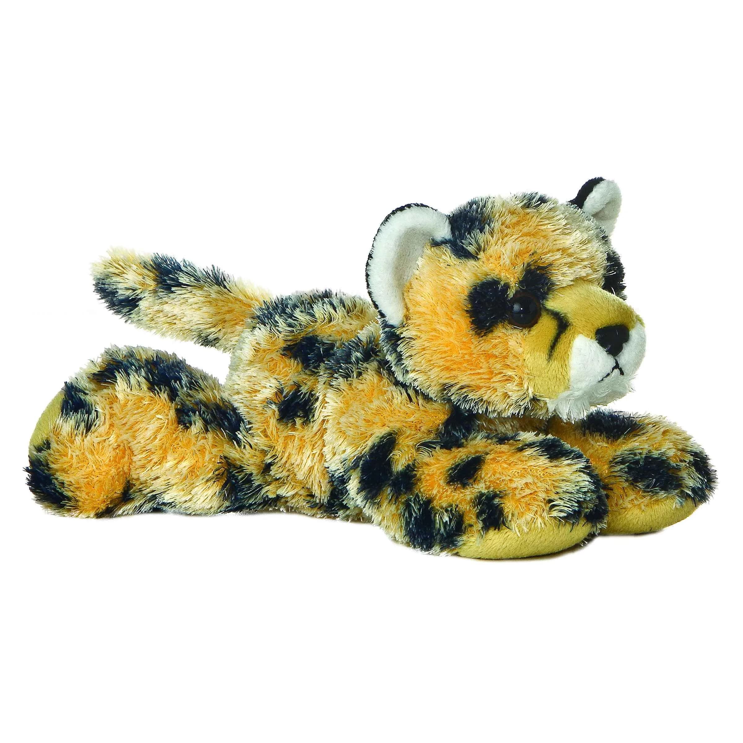 Aurora Mini Flopsie Streak Cheetah Stuffed Animal 20.3cm (8 Inches) | Soft & Cuddly Toy for Kids Ages 3+ - main product image