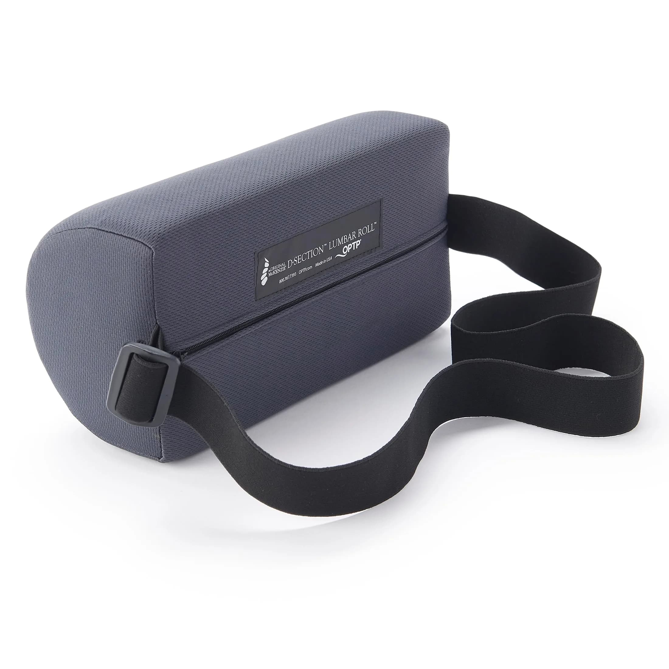 OPTP The Original McKenzie D-Section Lumbar Roll – Large, Firm Density | Support for Office & Travel