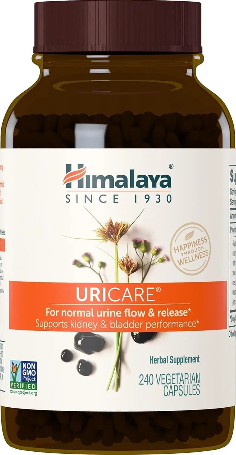 Himalaya UriCare Herbal Supplement 240 Capsules (60 Day Supply) | Kidney & Bladder Support - main product image