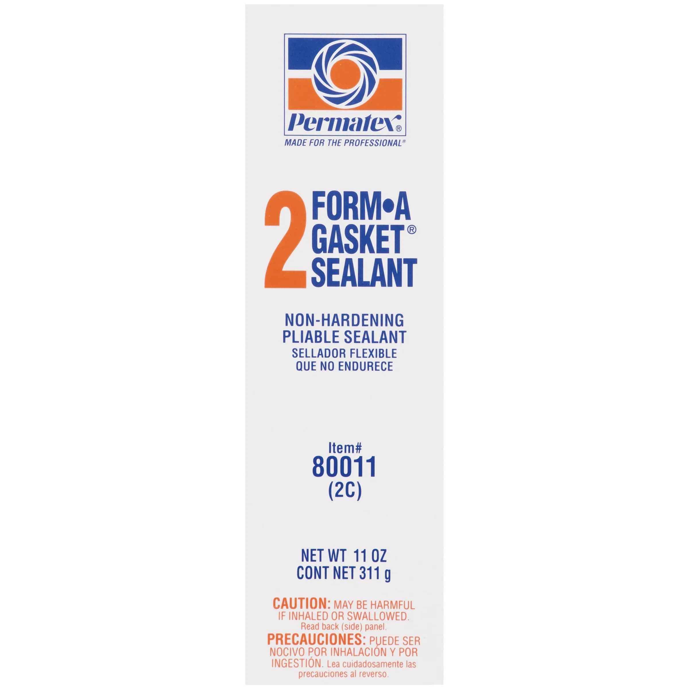 Permatex Form-A-Gasket #2 Sealant 29.6ml (1 Fl Oz) | Slow-Drying Non-Hardening Aviation & Automotive Sealant - main product image