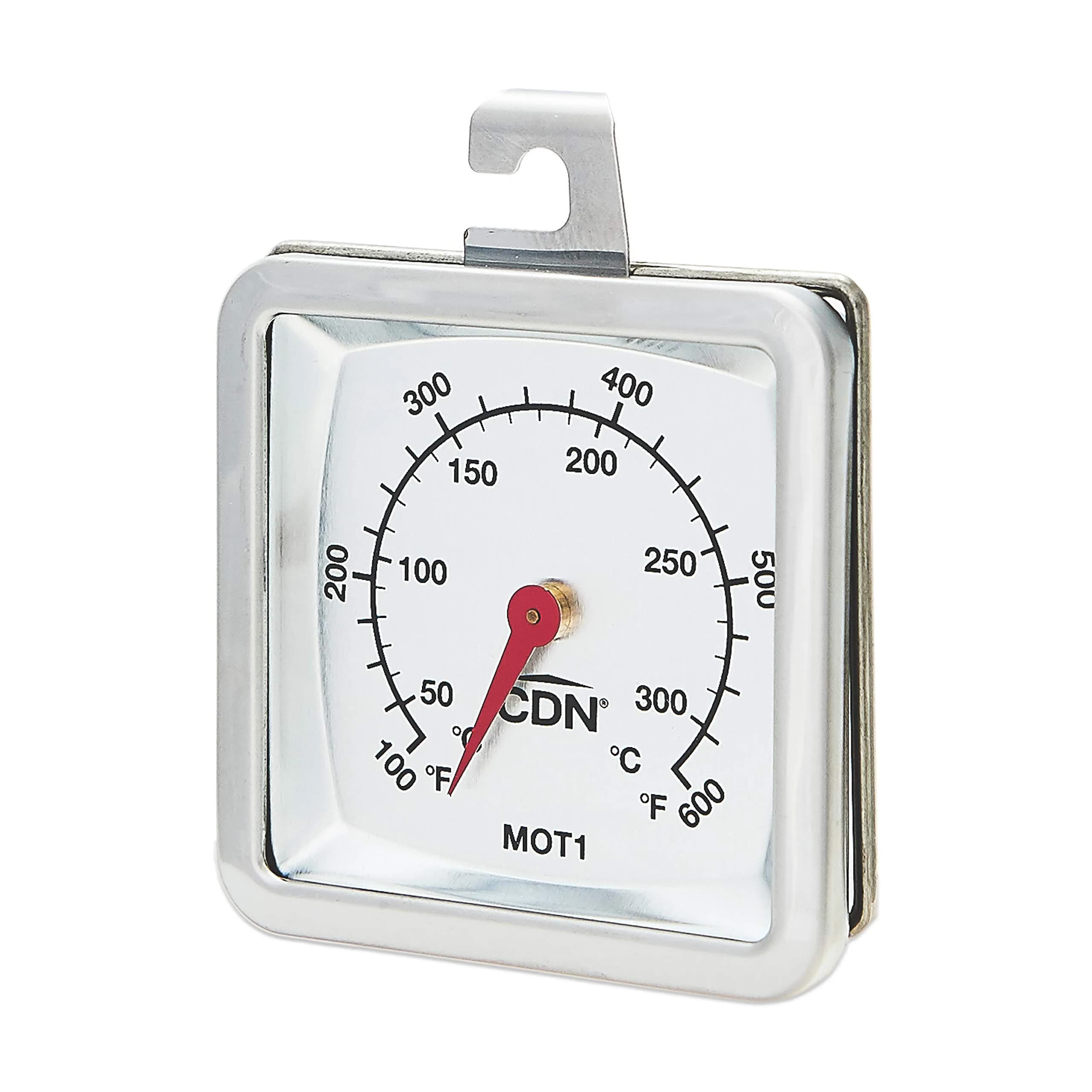 CDN MOT1 Multi-Mount Oven Thermometer | 50°C-300°C (100°F-600°F) Stainless Steel - main product image