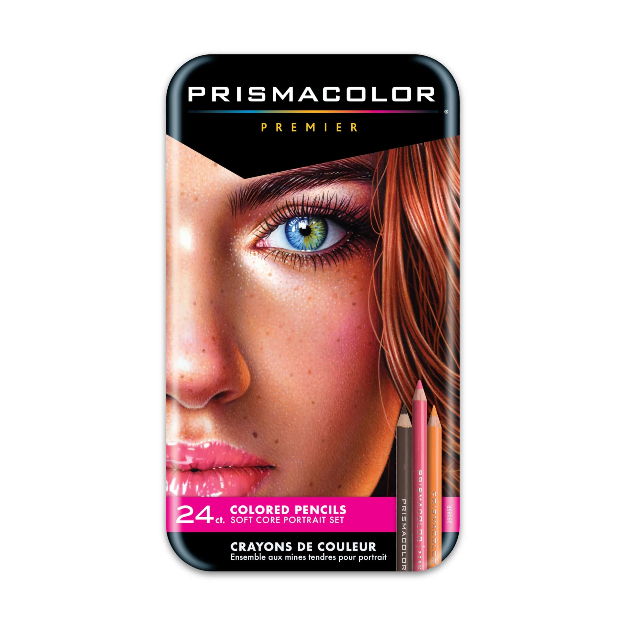 Prismacolor Premier Colored Pencils Portrait Set, Soft Core, 24 Count | Professional Grade Art Supplies - main product image