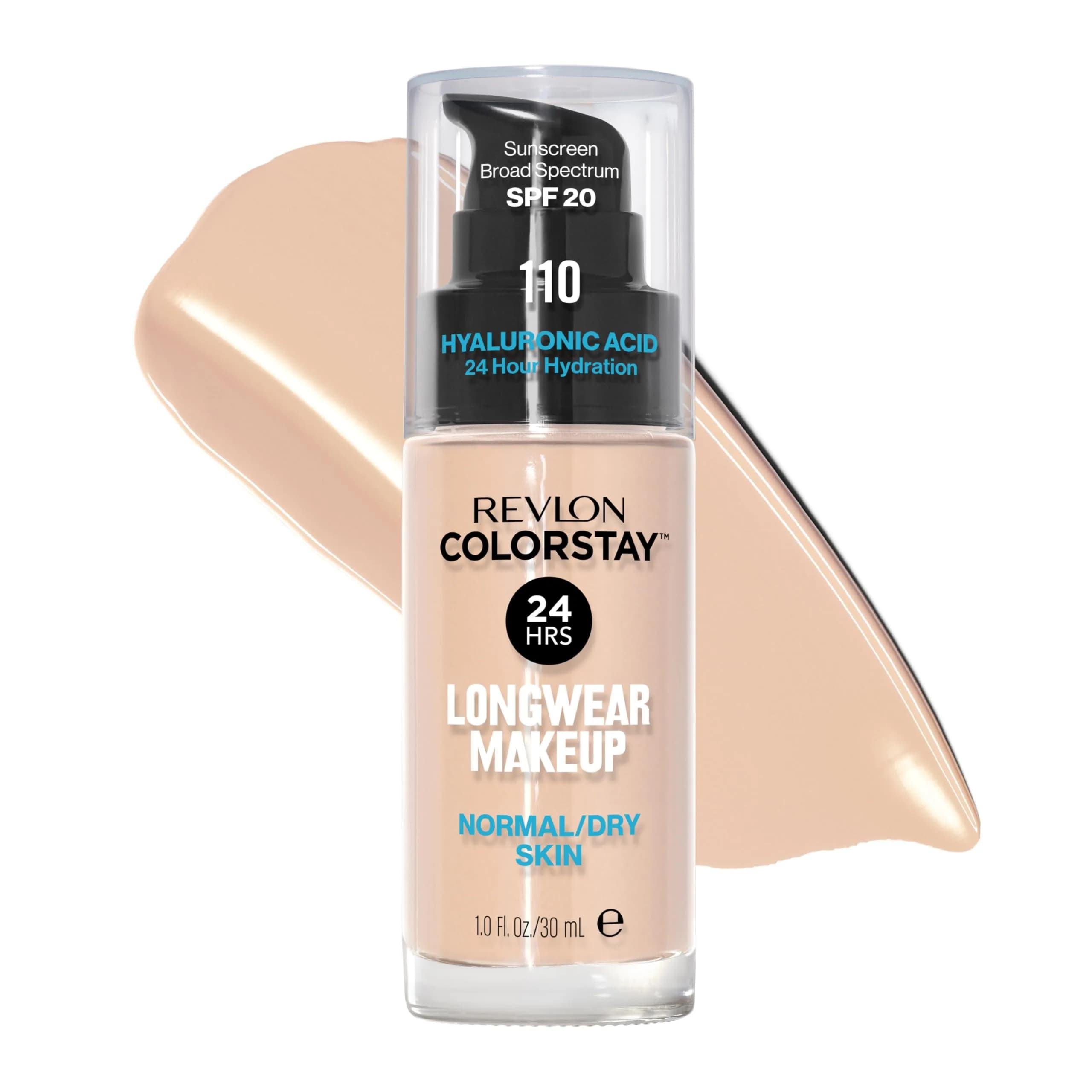 REVLON ColorStay Longwear Makeup Normal/Dry 30ml (1 fl oz) | 24-Hour Wear with SPF 20