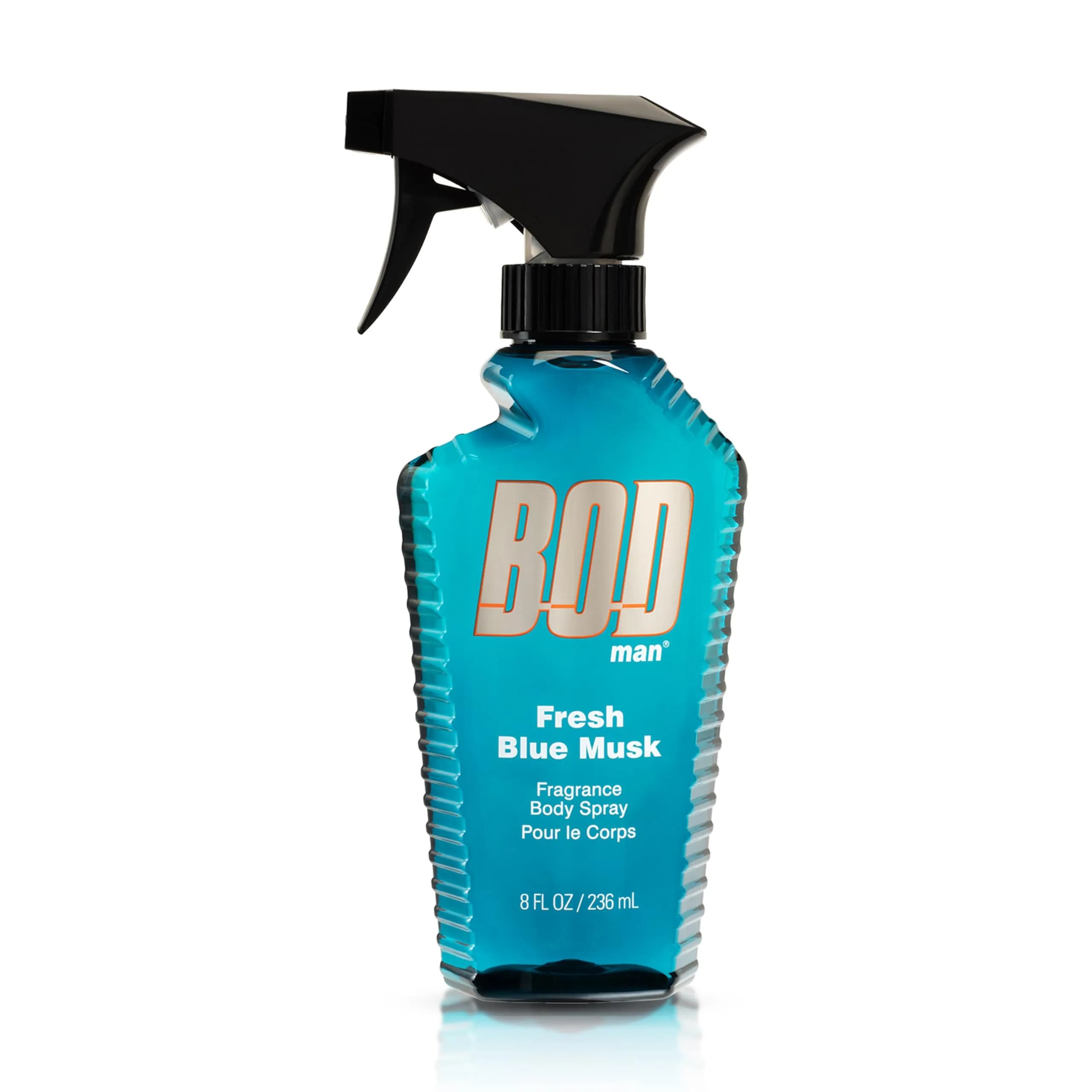 BOD man Fresh Blue Musk Body Spray 236ml (8 fl oz) | Long-Lasting Masculine Fragrance - main product image