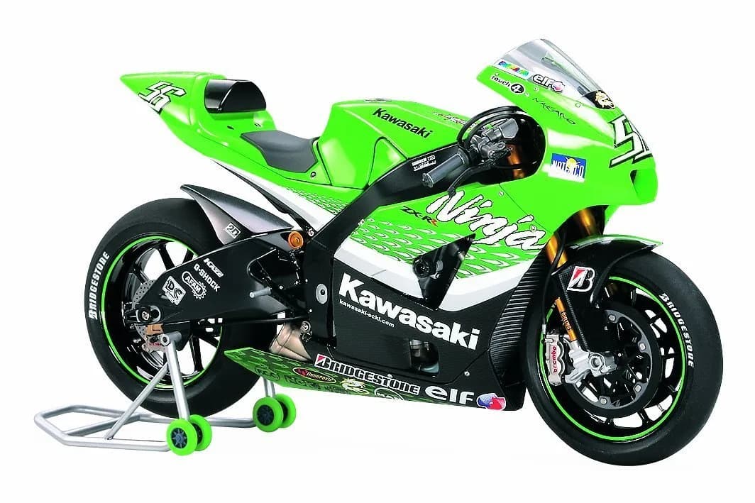 Tamiya Kawasaki Ninja ZX-RR Model Building Kit 30cm x 25cm x 13cm | Authentic USA Import for Hobbyists - main product image