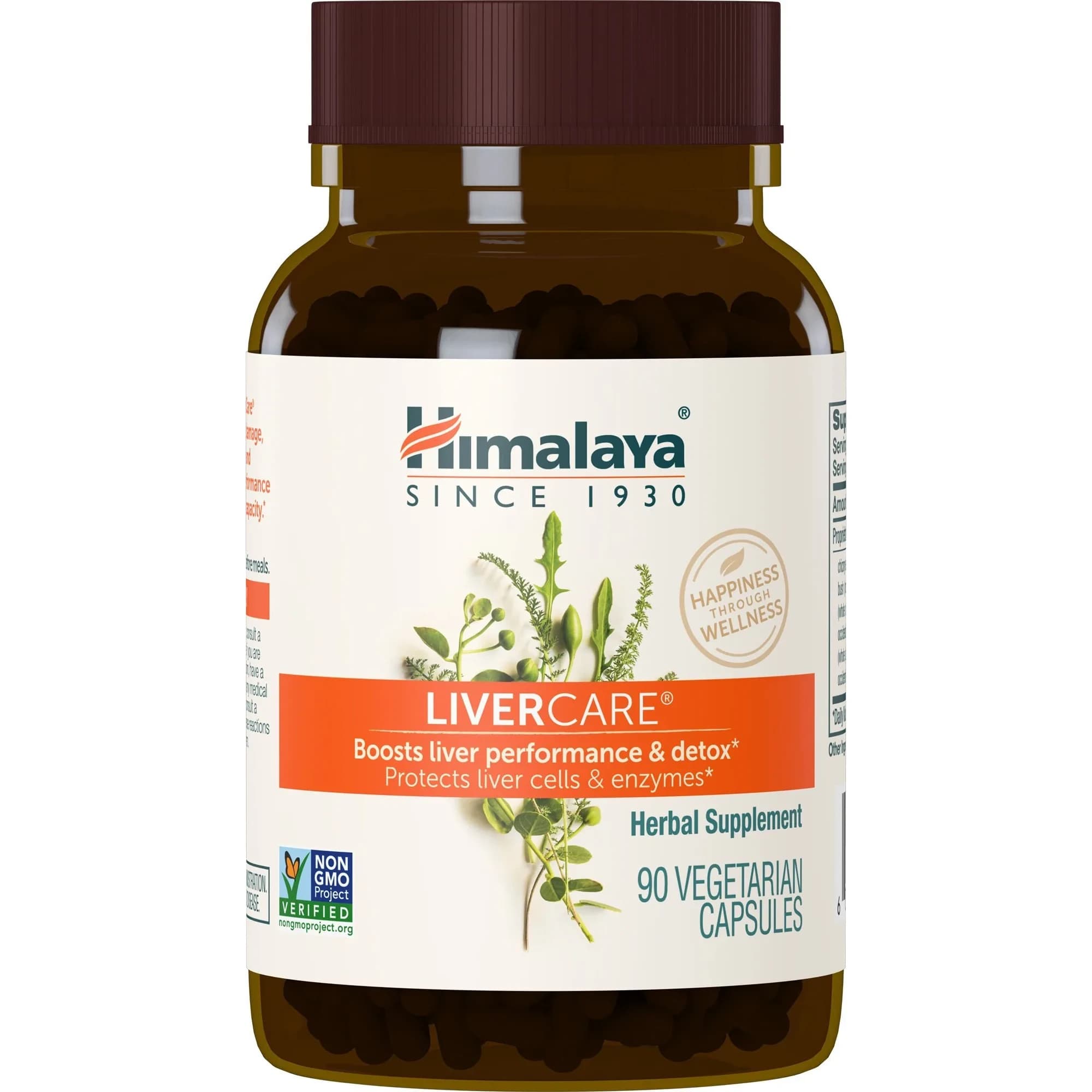 Himalaya LiverCare Herbal Supplement 375 mg (90 Capsules) | Promotes Liver Detox & Bile Production - main product image