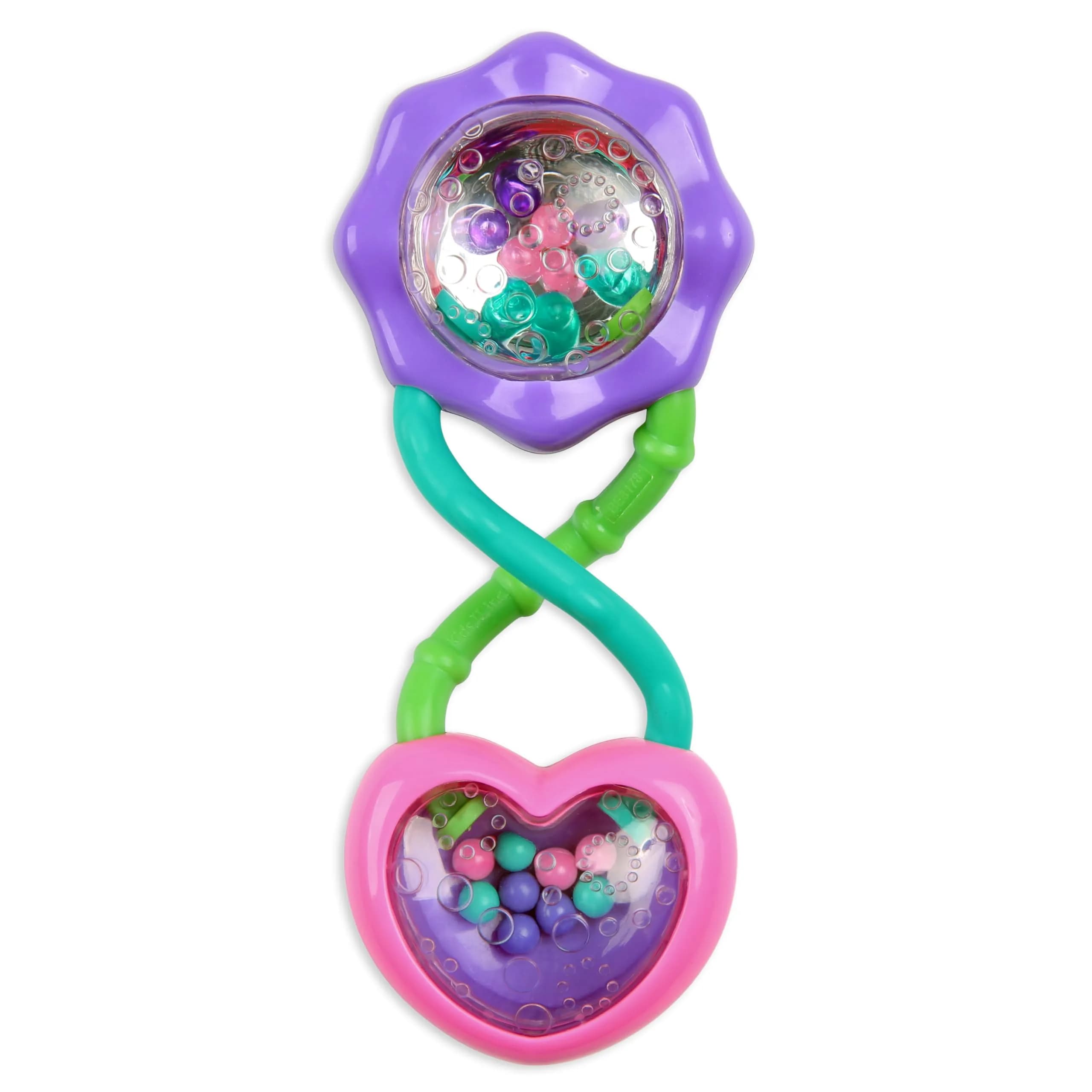 Bright Starts Rattle Barbell Toy, Ages 3M+ | Sensory Play - main product image