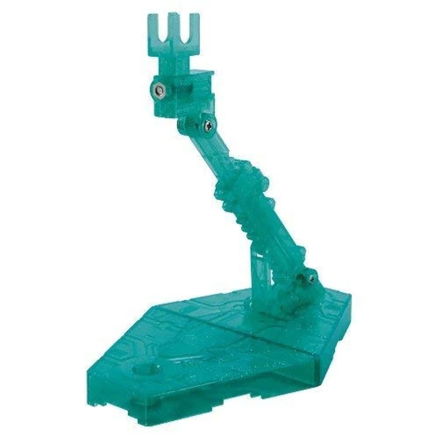 BANDAI Action Base 2 Display Stand 1/144 Scale, Sparkle Green | Essential for Gundam Models - main product image