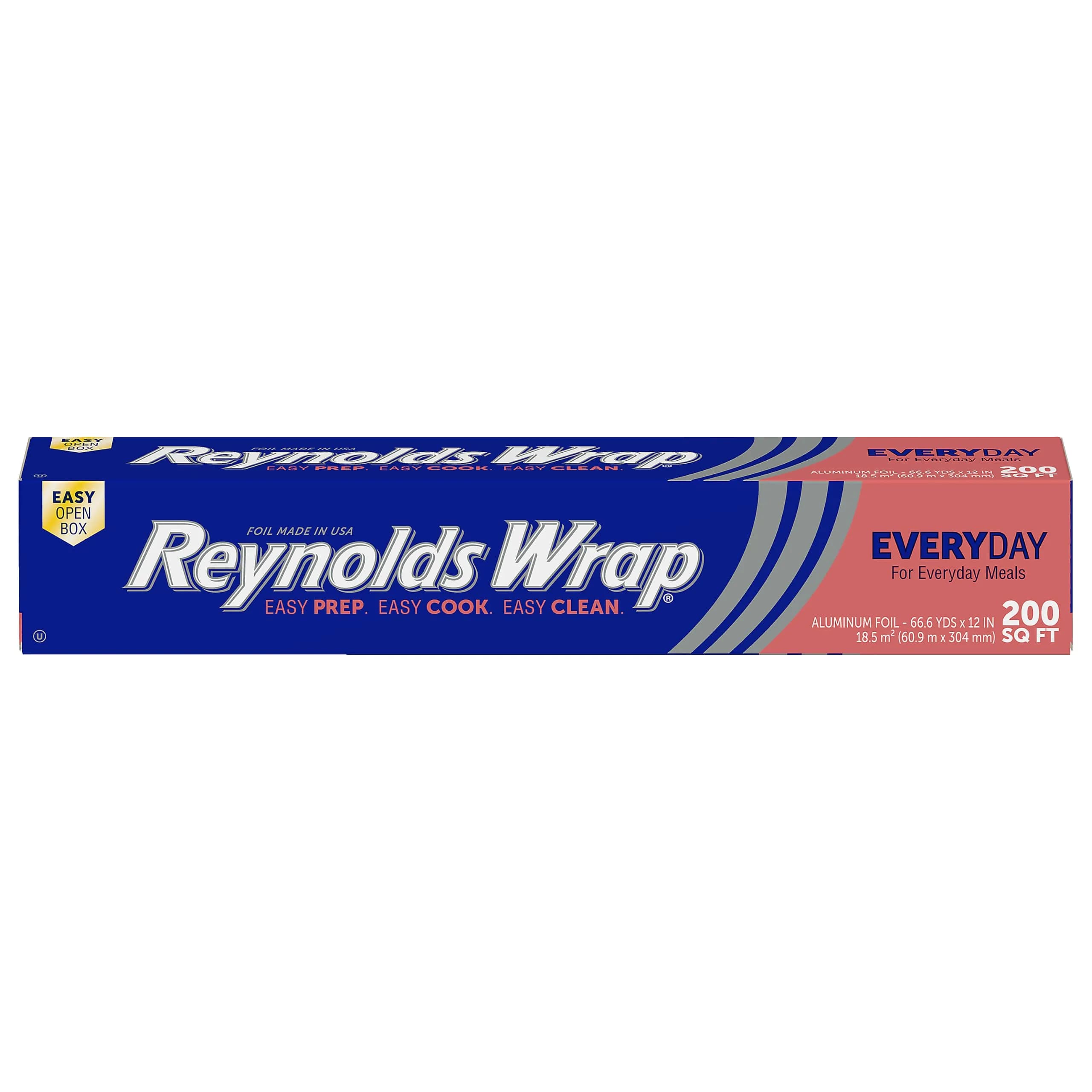 Reynolds Everyday Strength Aluminum Foil Roll, 12 Inch Wide, 200 sq ft | Trusted Quality for Indian Kitchens - main product image
