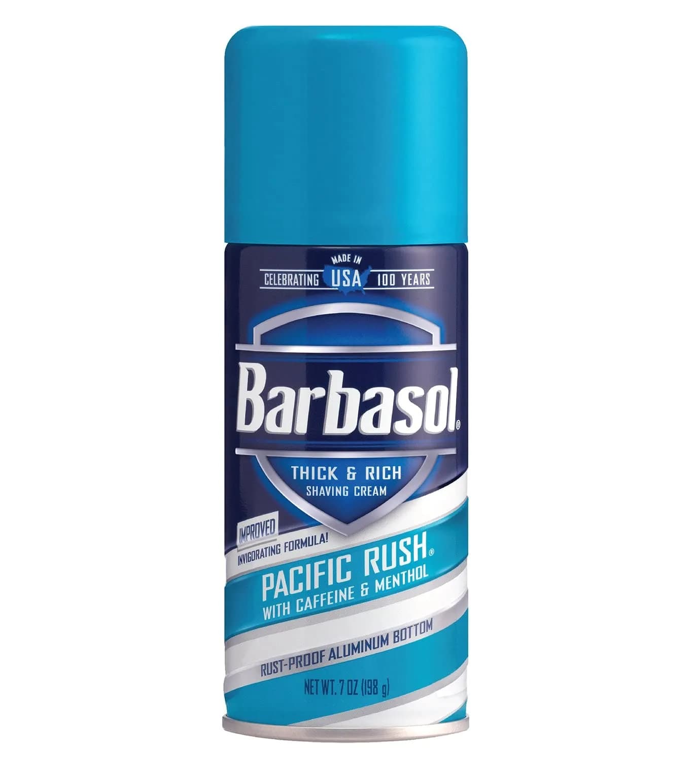 Barbasol Beard Buster Pacific Rush Shaving Cream 207ml (7oz) | Thick Lather for Close Shave - main product image