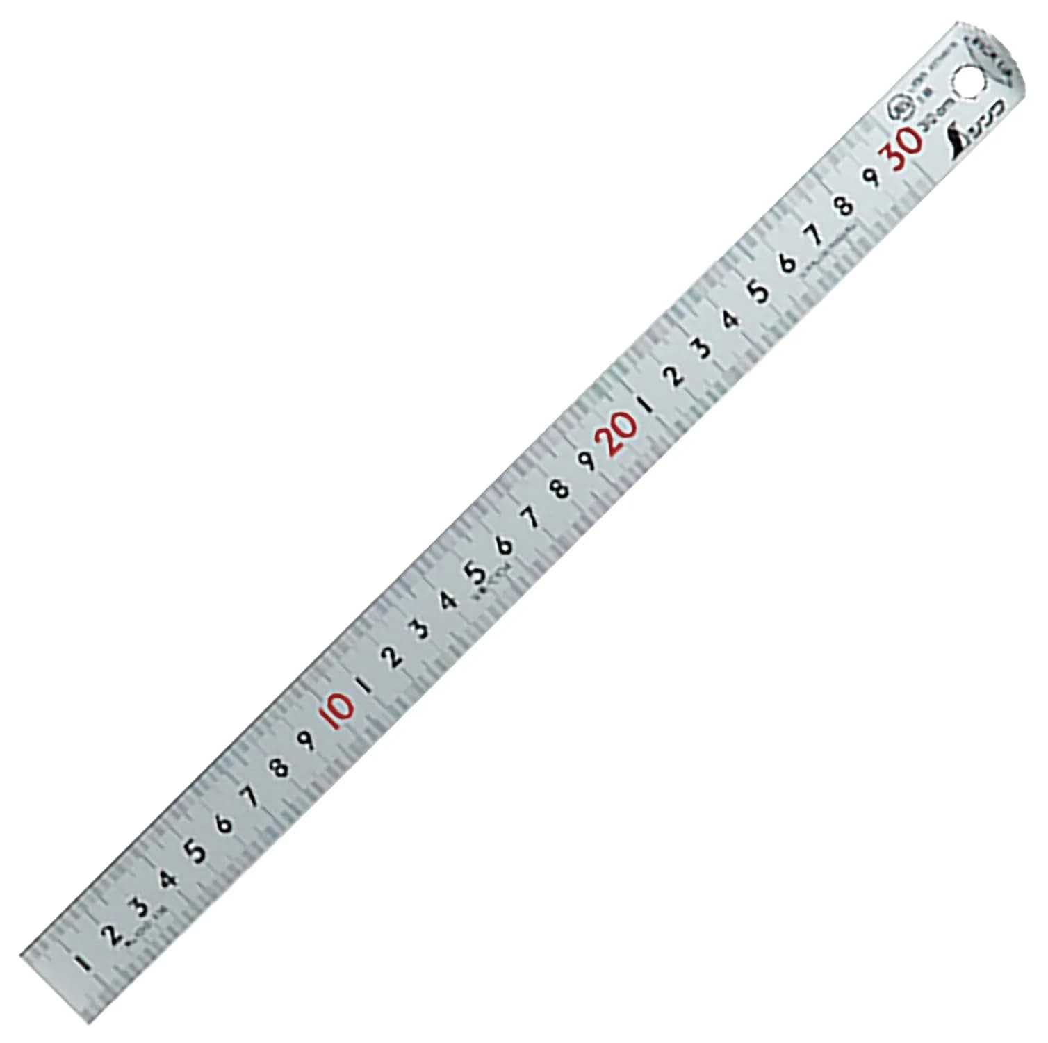 Shinwa Sokutei 13134 Pickup Scale 30 cm (11.8 inches) JIS1 Class Stainless Steel Ruler | High Readout Accuracy - main product image