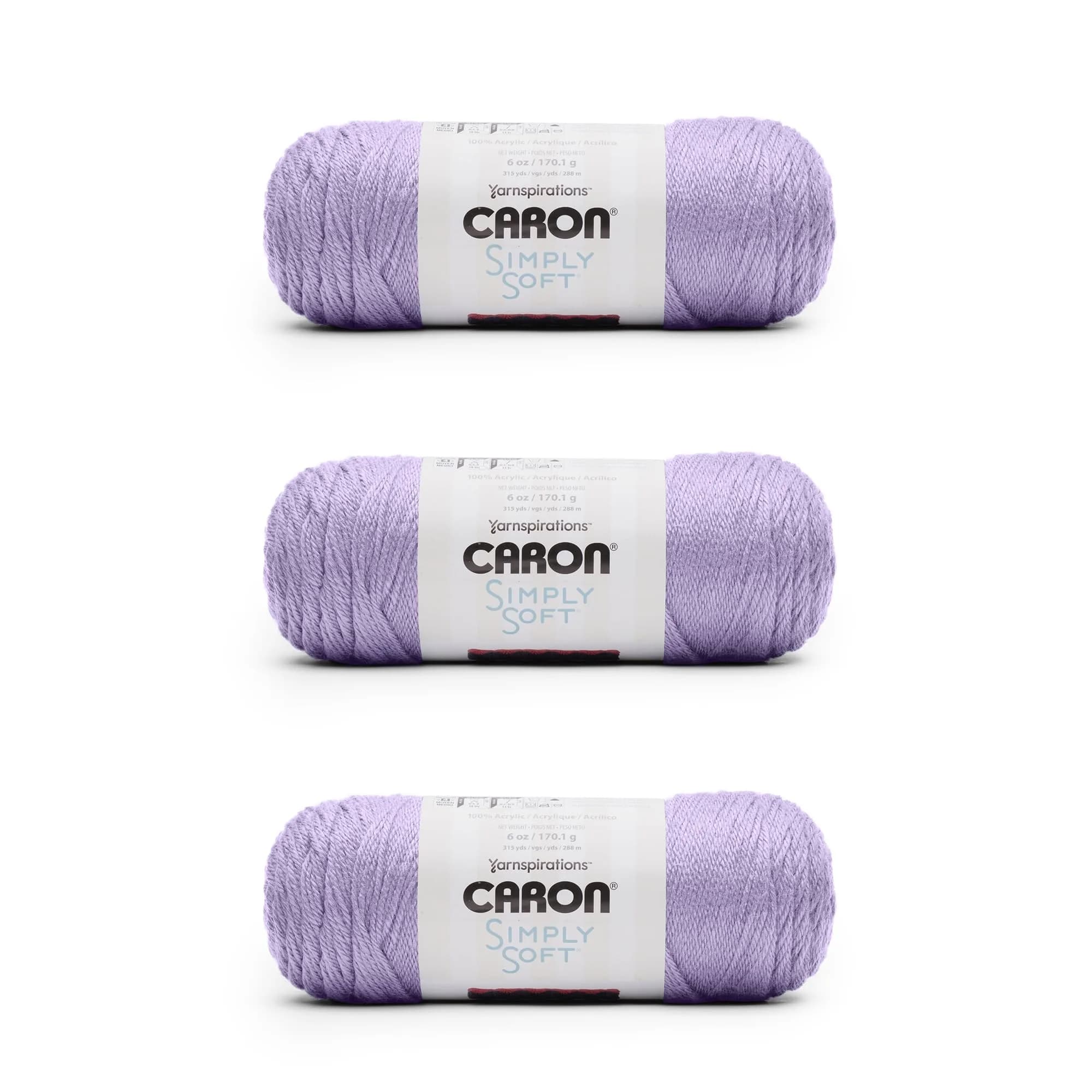 Caron Simply Soft Yarn Orchid | Ultra-Soft Acrylic for Crochet & Knitting - main product image
