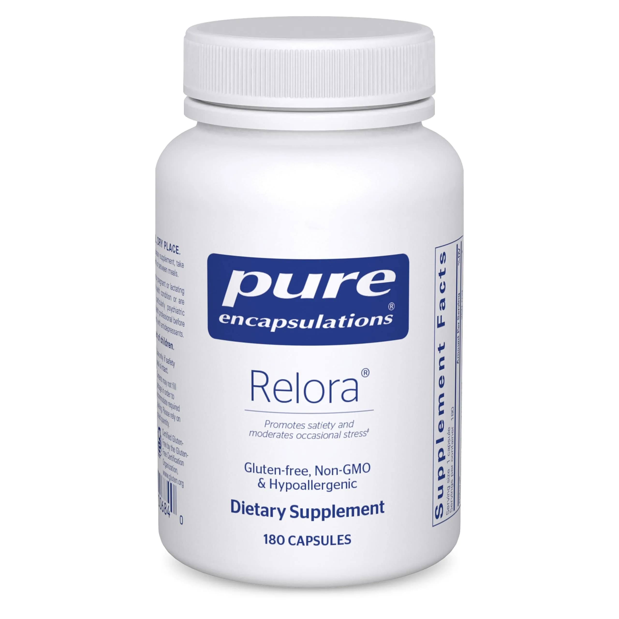 Pure Encapsulations Relora 180 Capsules | Stress & Mood Support, Unflavored, Unisex