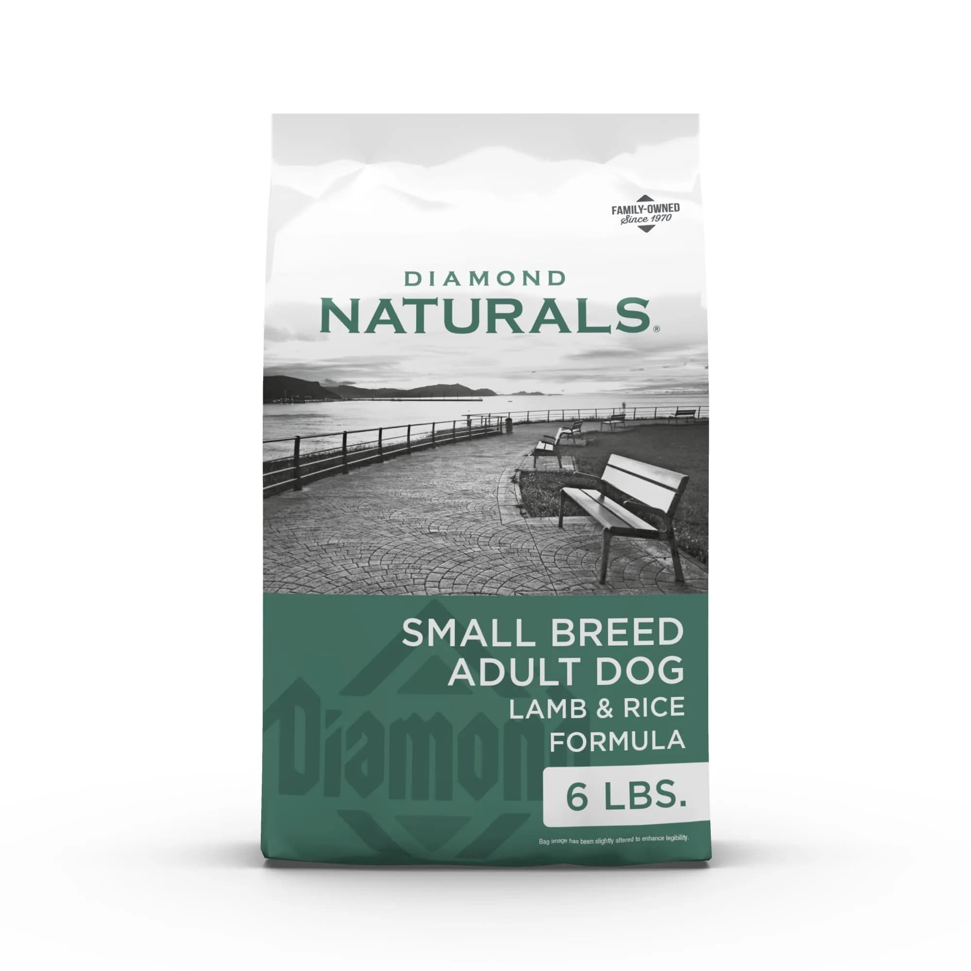 Diamond Naturals Small Breed Adult Dry Dog Food, Lamb & Rice, 6lb | Supports Small Breed Needs & Digestion