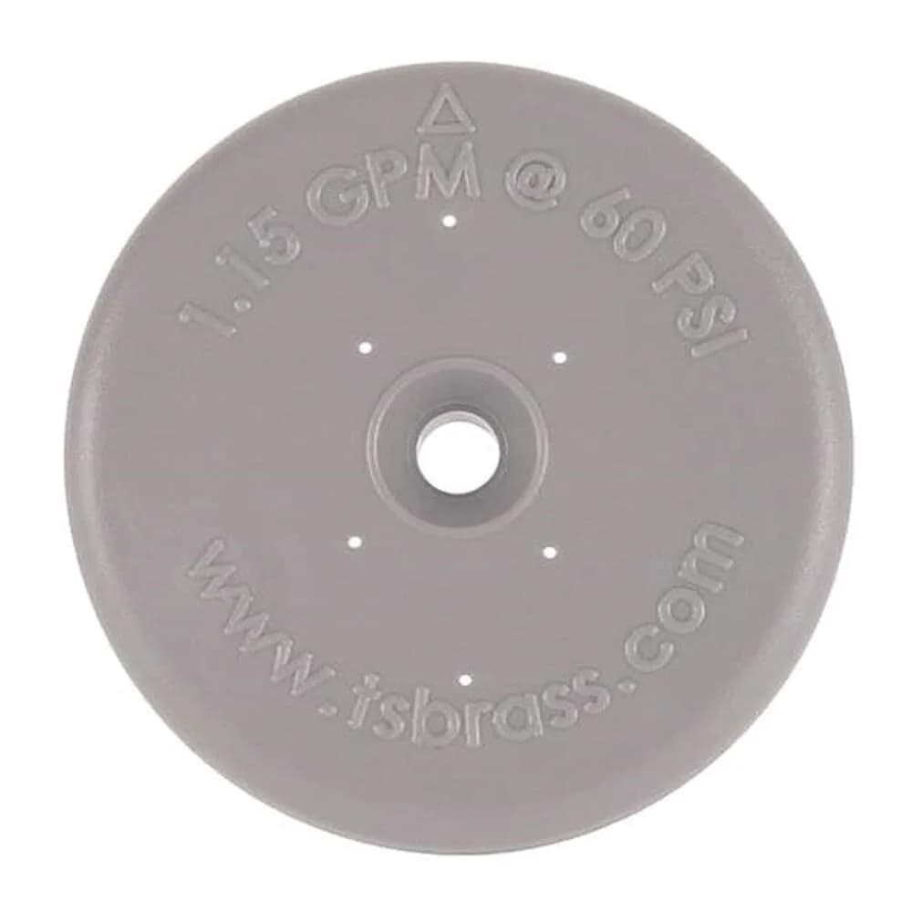 T&S Brass B-0107 Spray Valve Spray Face, Gray | 1 Count | NSF Certified, 1.15 GPM Flow - main product image