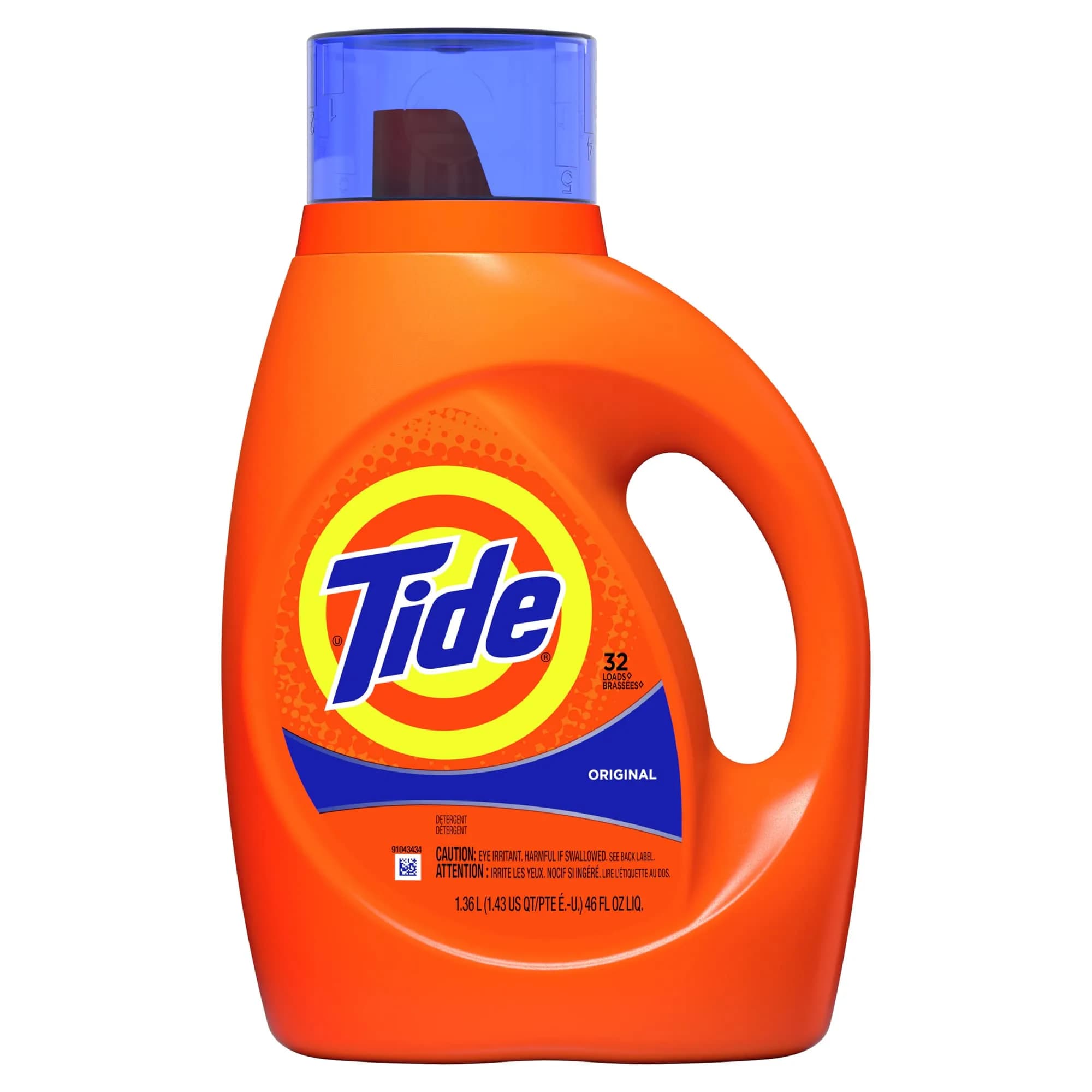 Tide Original Scent Liquid Laundry Detergent, 1480ml (50 Fl Oz) (Pack of 1) | USA Import for Indian Homes - main product image